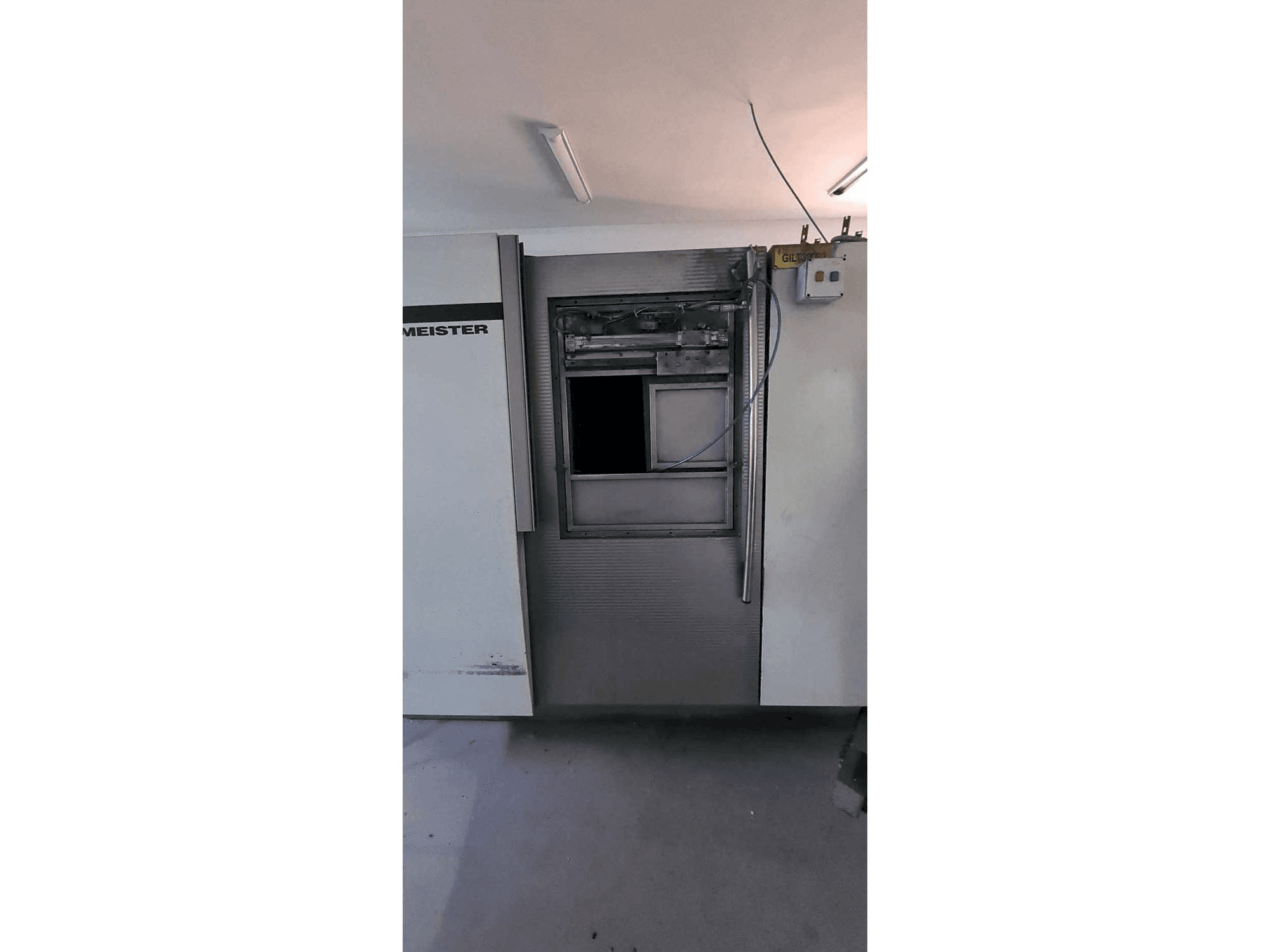 Gildemeister TWIN 32-maskinen framifrån