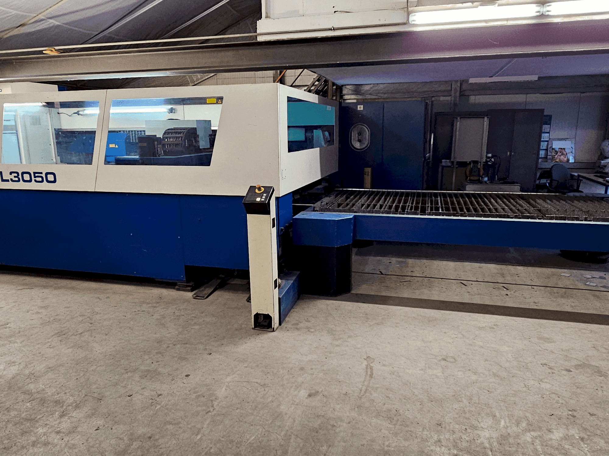 TRUMPF L3050-maskinen framifrån