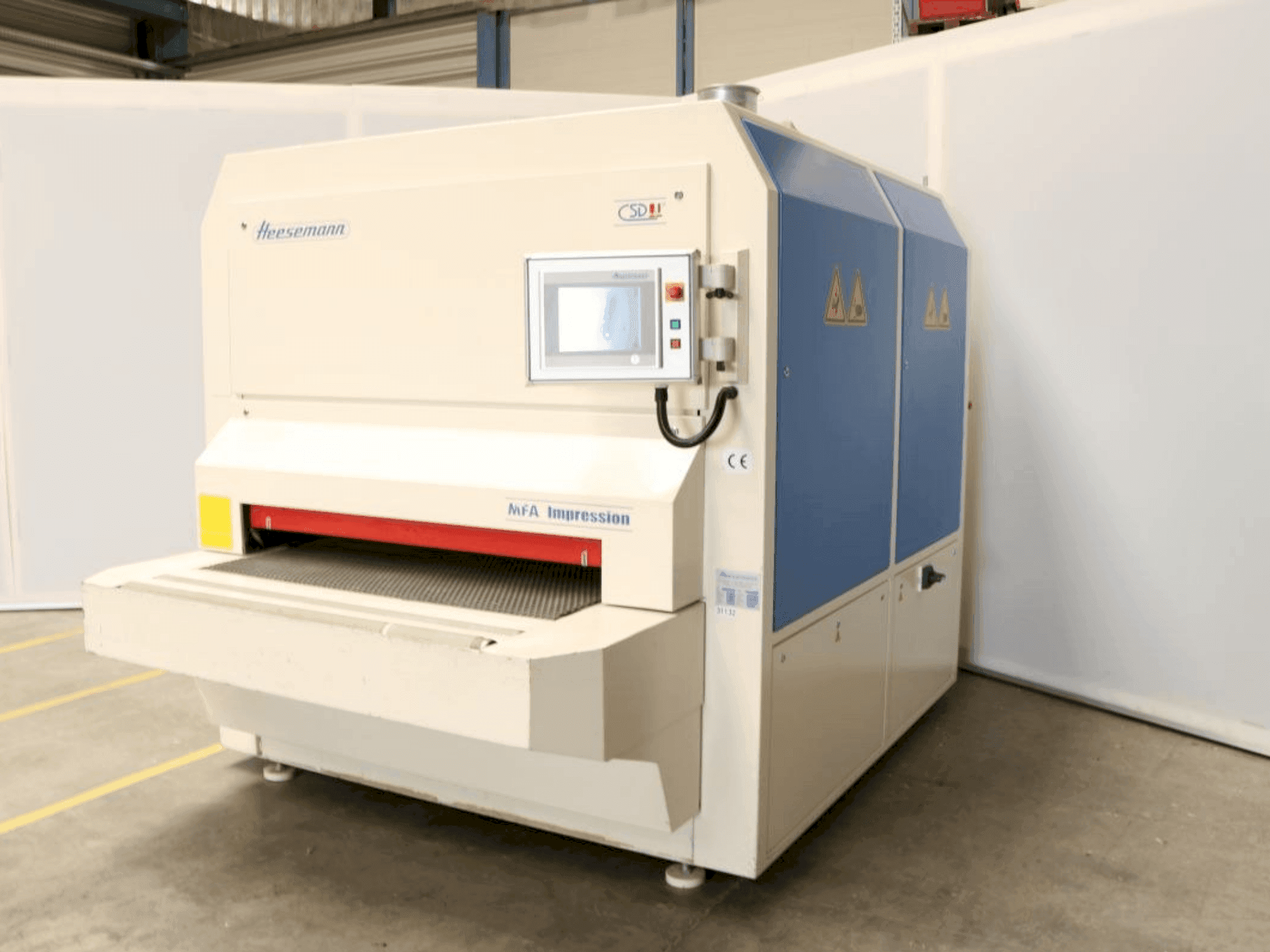 HEESEMANN MFA Impression (2010)-maskinen framifrån