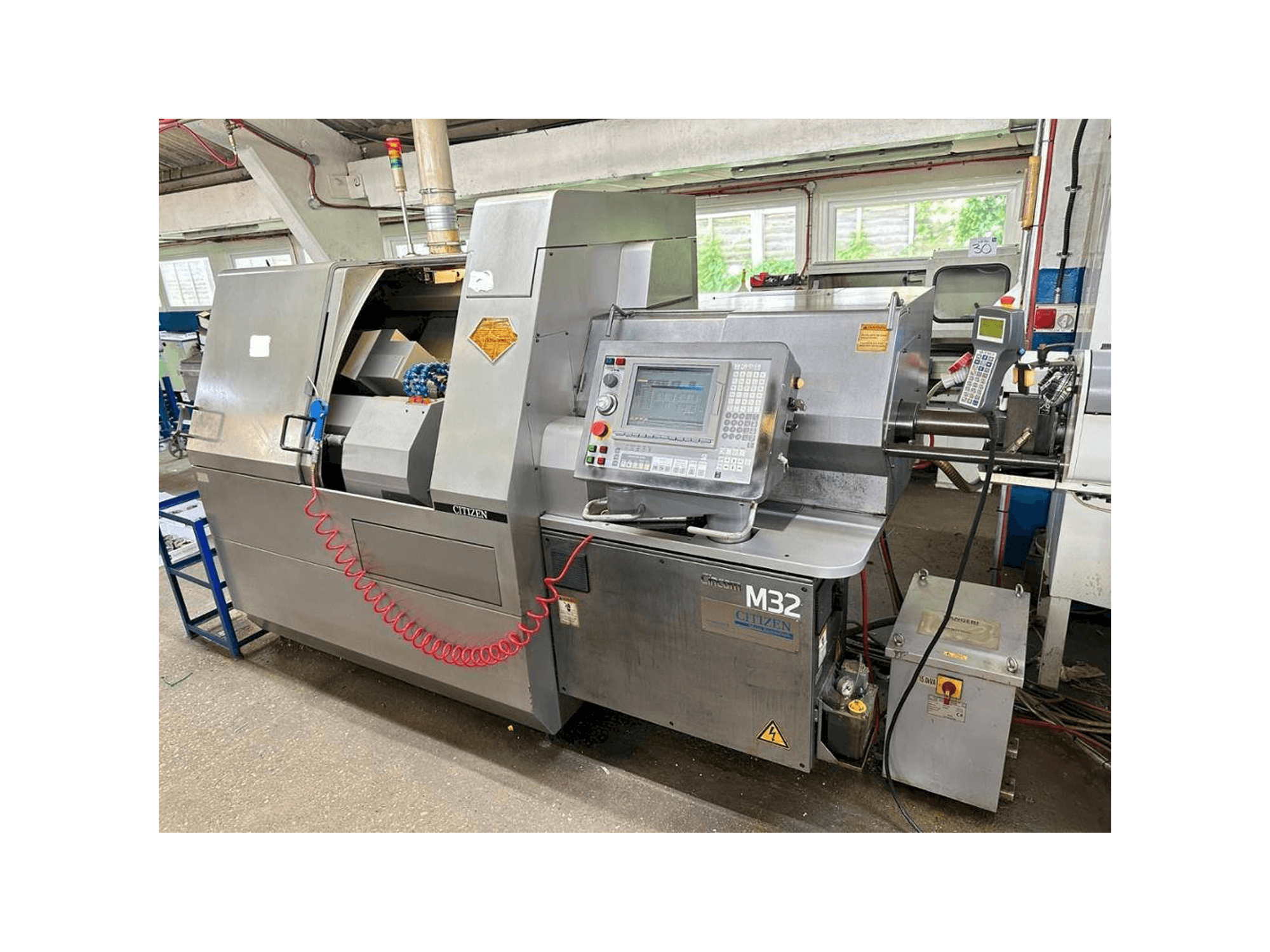 Citizen M32V-maskinen framifrån