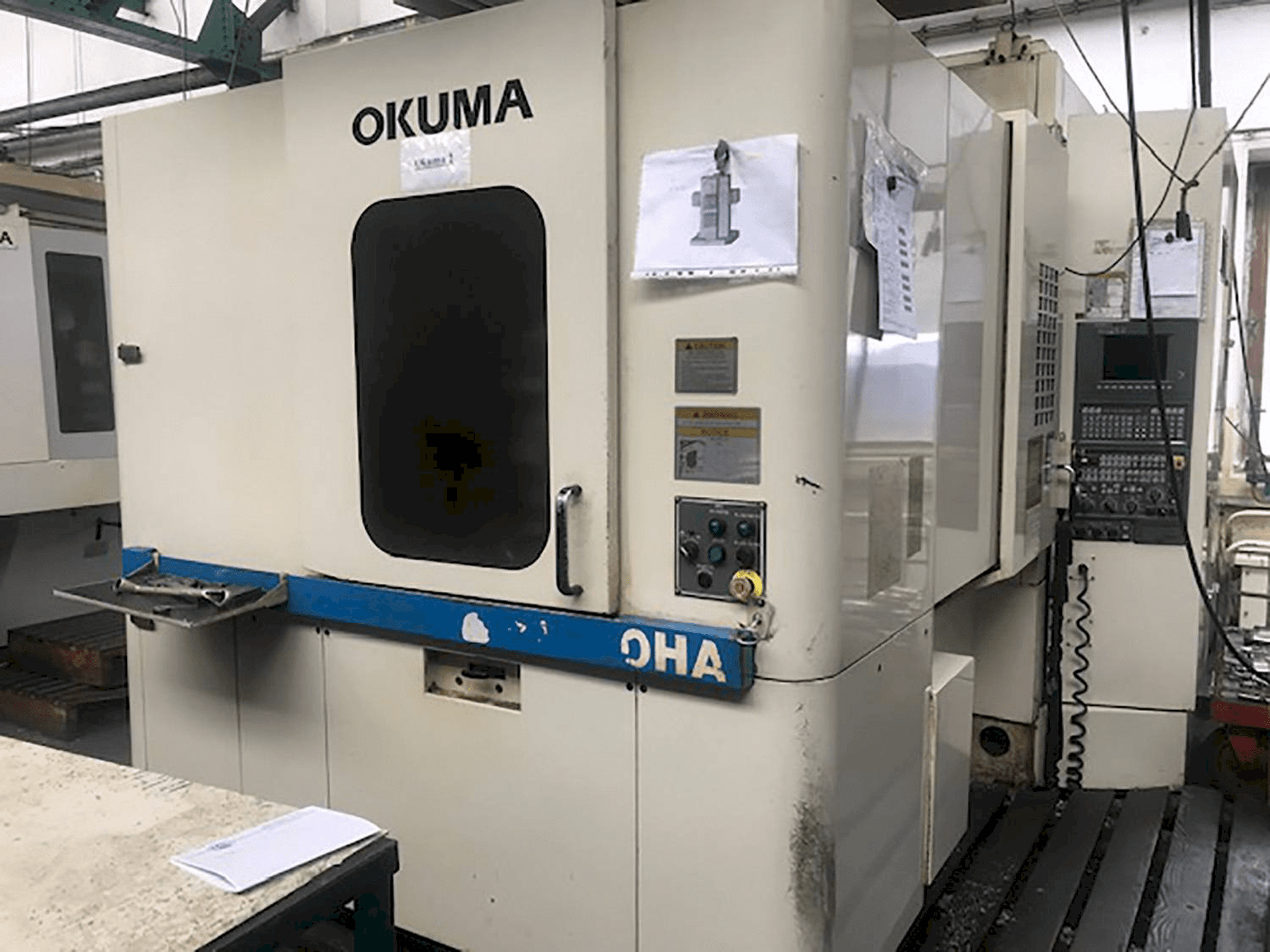 Okuma MX-40HA-maskinen framifrån