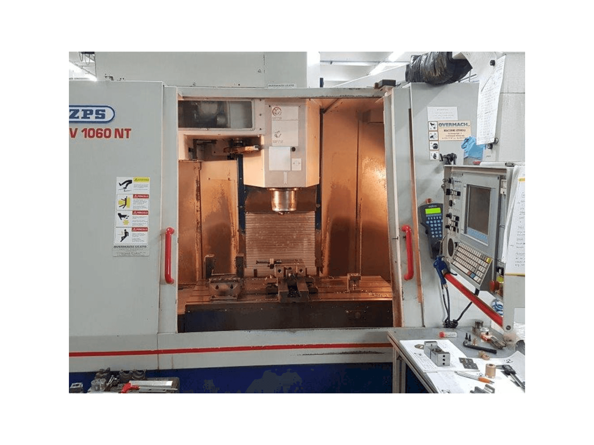 ZPS MCFV 1060NT-maskinen framifrån