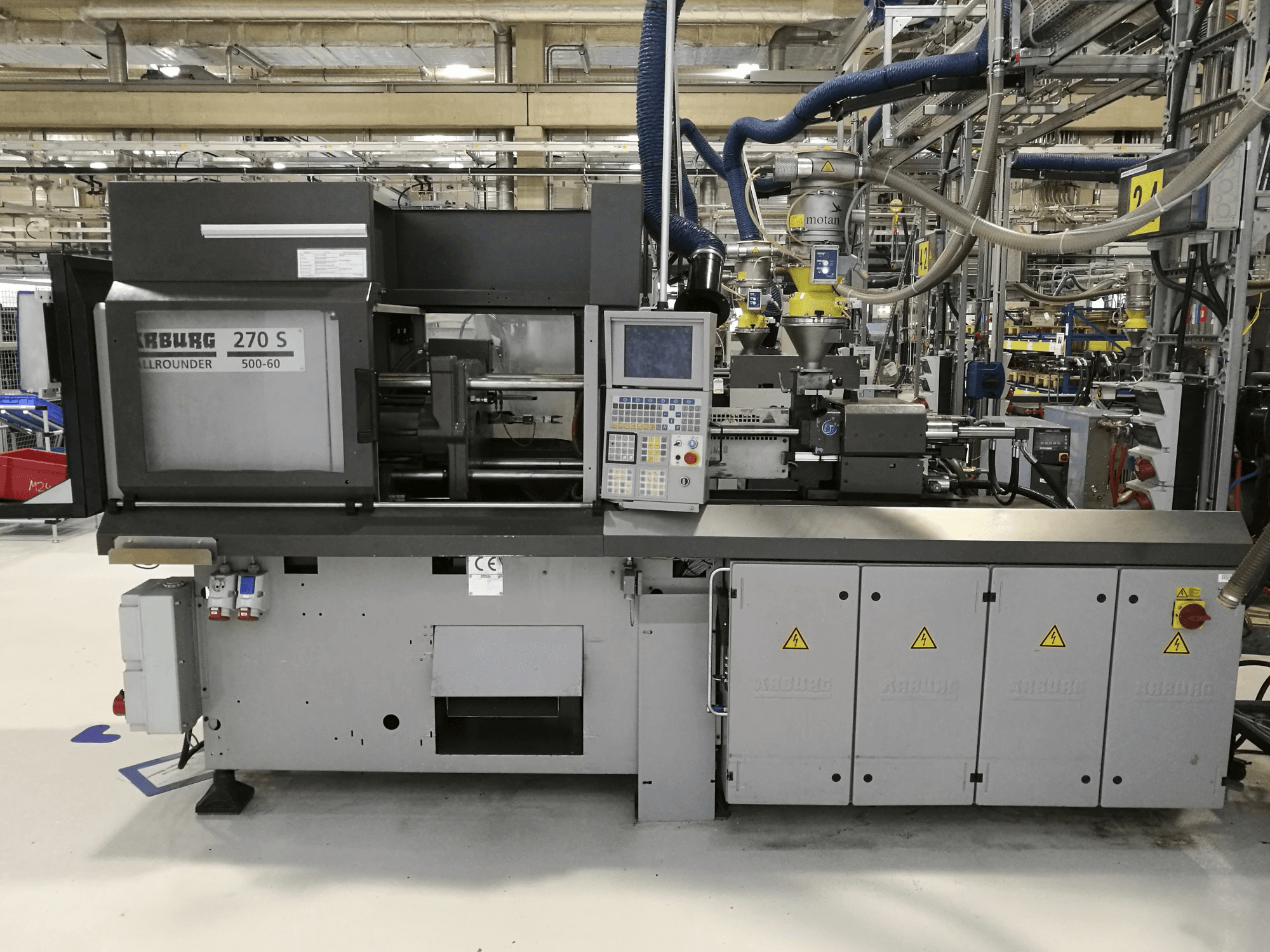 Arburg-maskinen framifrån270S 500-60
