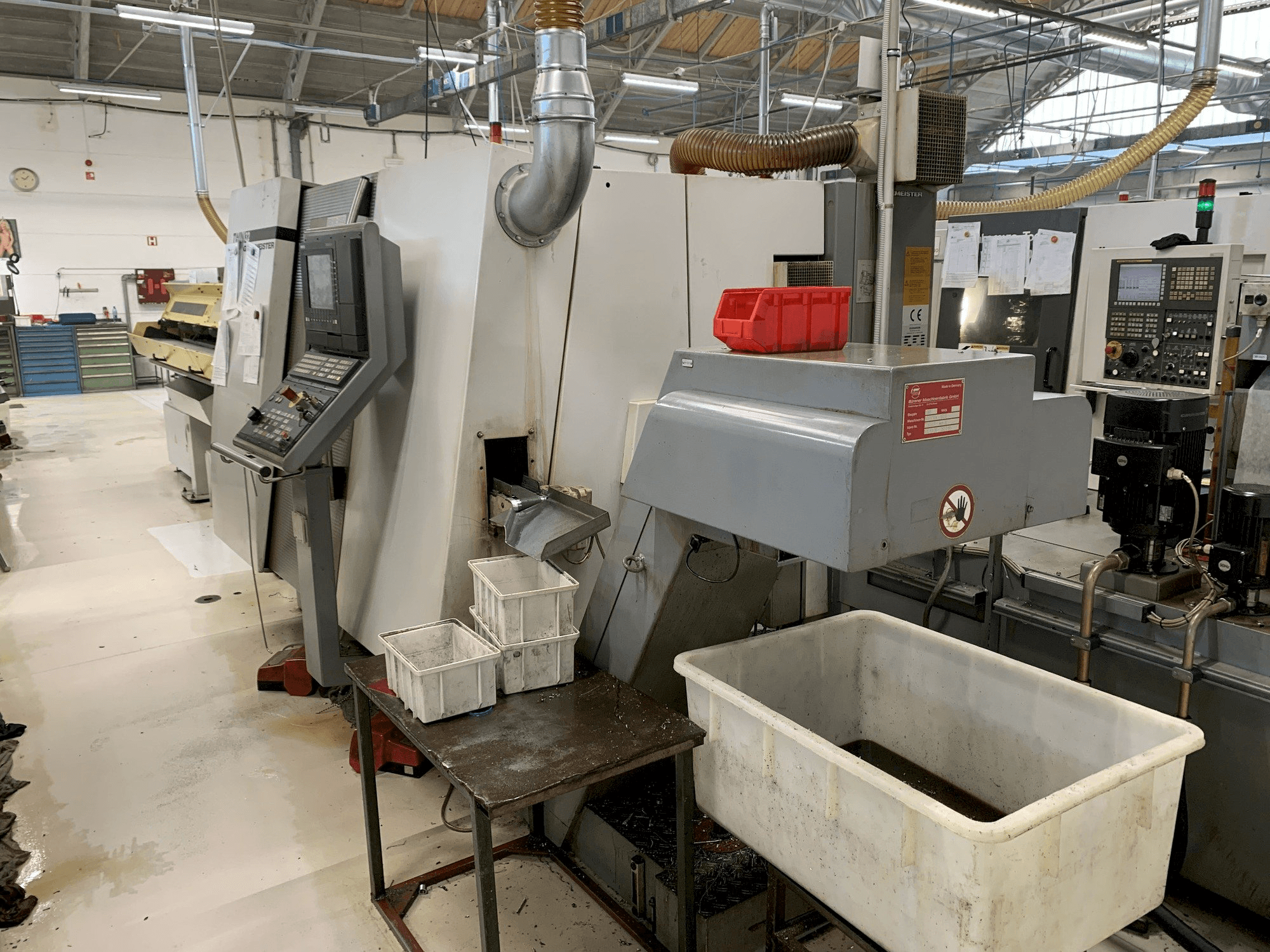 Gildemeister Twin 32-maskinen framifrån