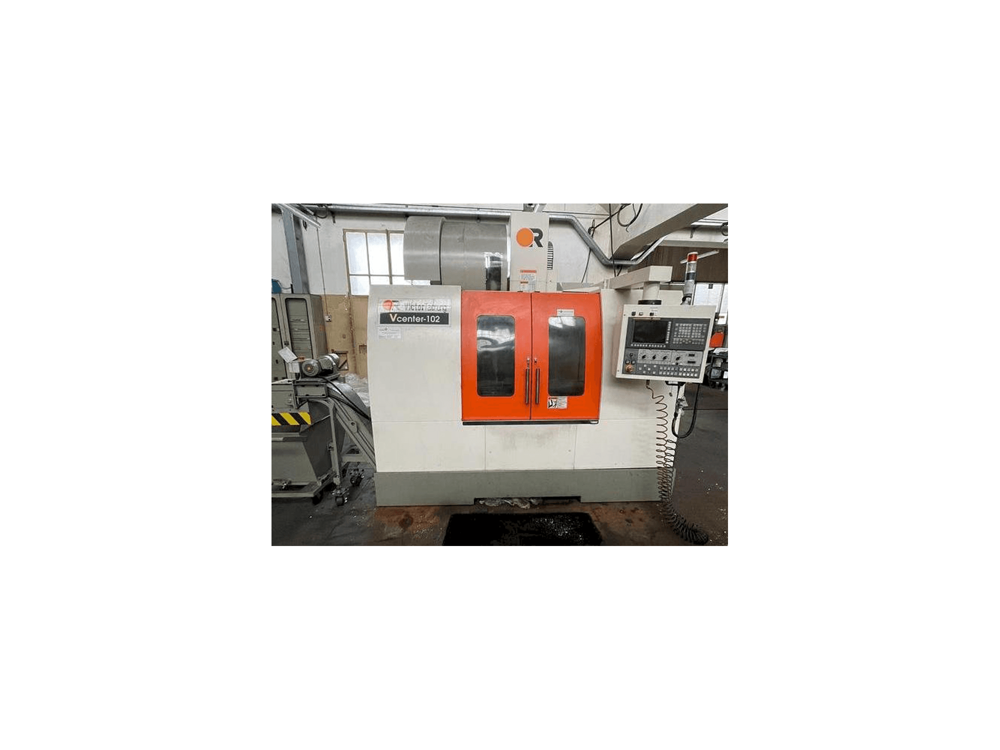 Victor VCENTER 102-maskinen framifrån