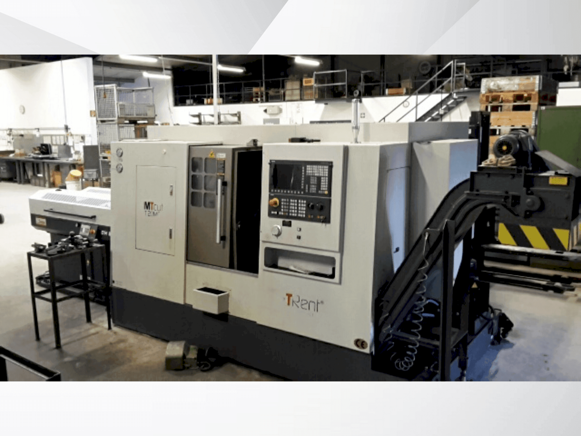 MTRent T20MC-maskinen framifrån