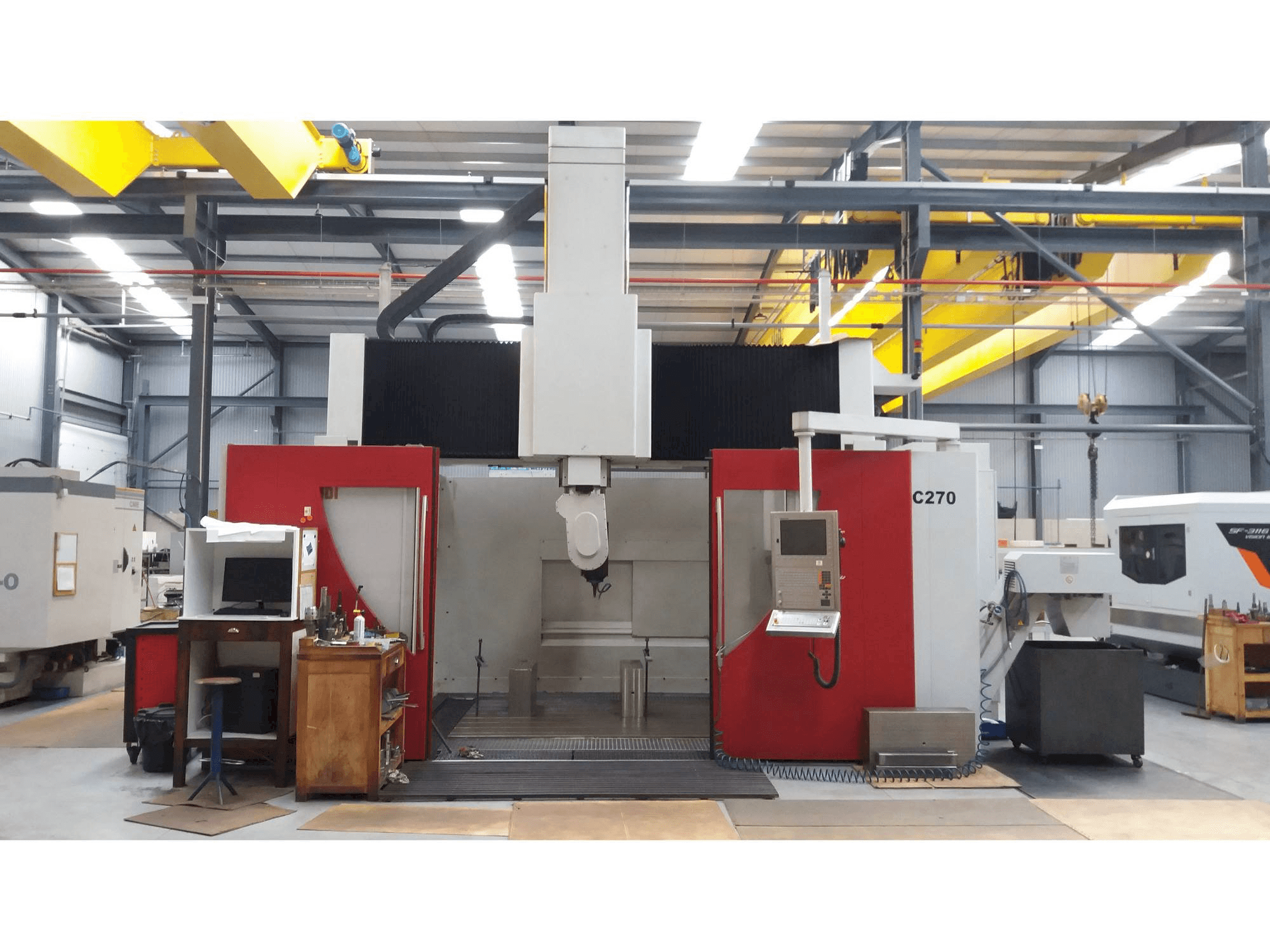 Rambaudi RC 270-maskinen framifrån