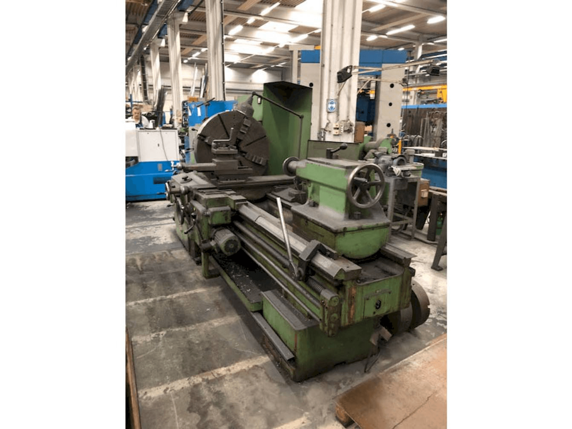 DLZ 800-maskinen framifrån