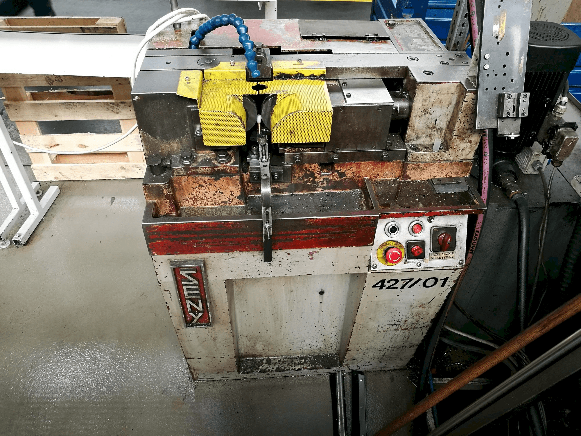 SENY D30E-maskinen framifrån