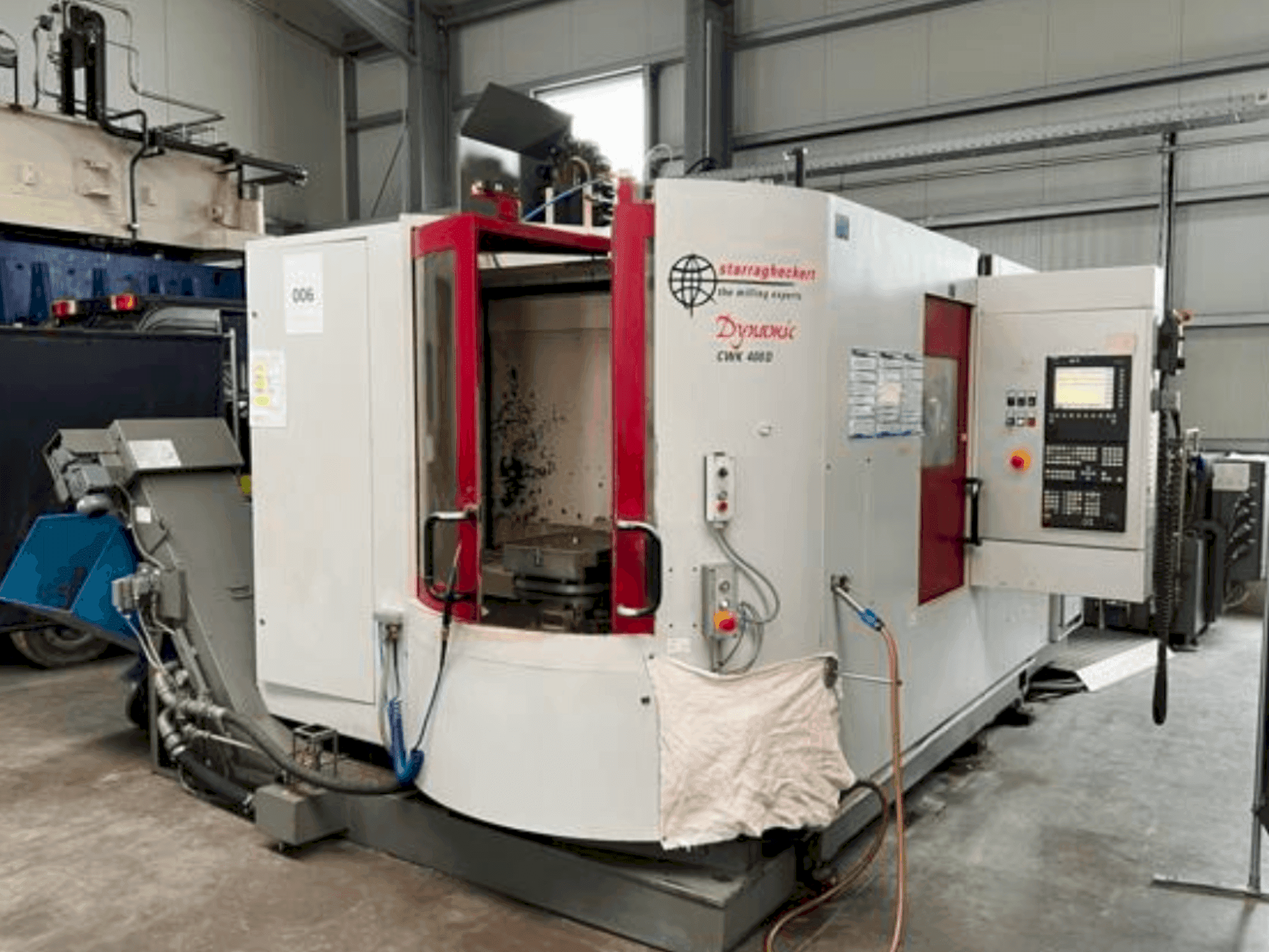 Starrag Heckert Dynamic CWK 400D-maskinen framifrån