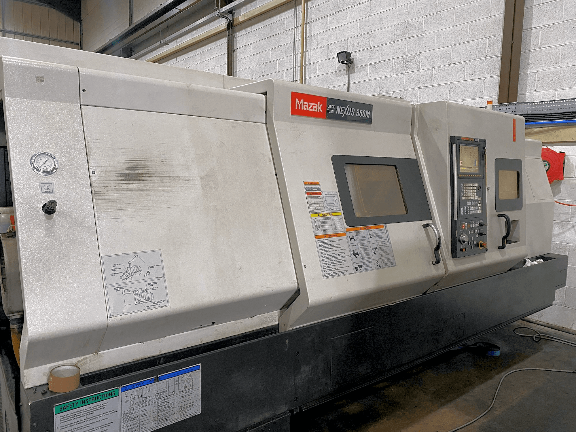 Mazak QUICK TURN NEXUS 350M-maskinen framifrån
