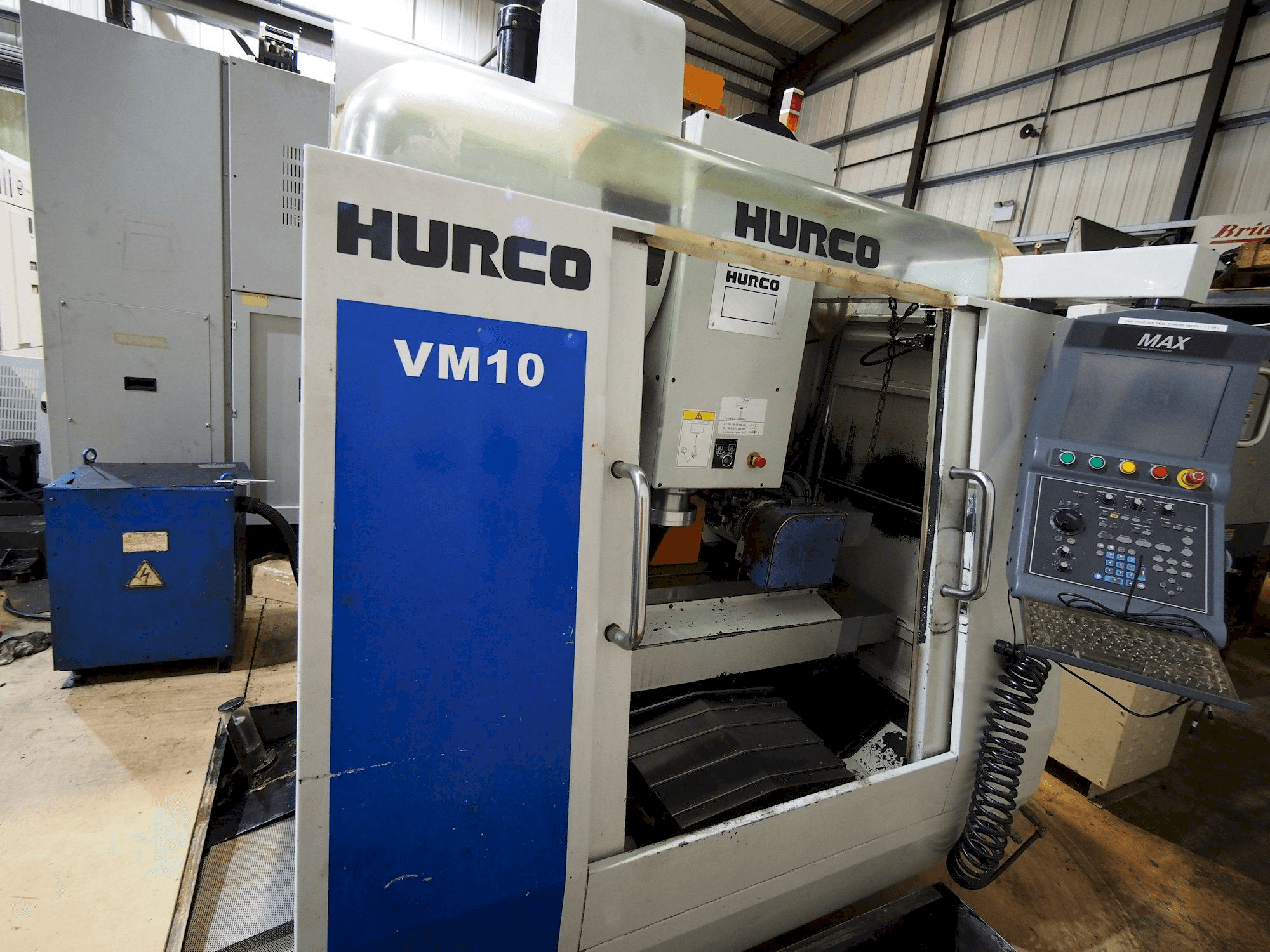 Hurco VM10-maskinen framifrån