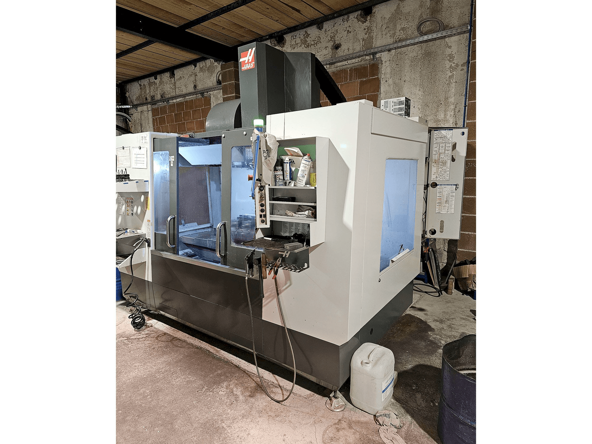 HAAS VM3-maskinen framifrån