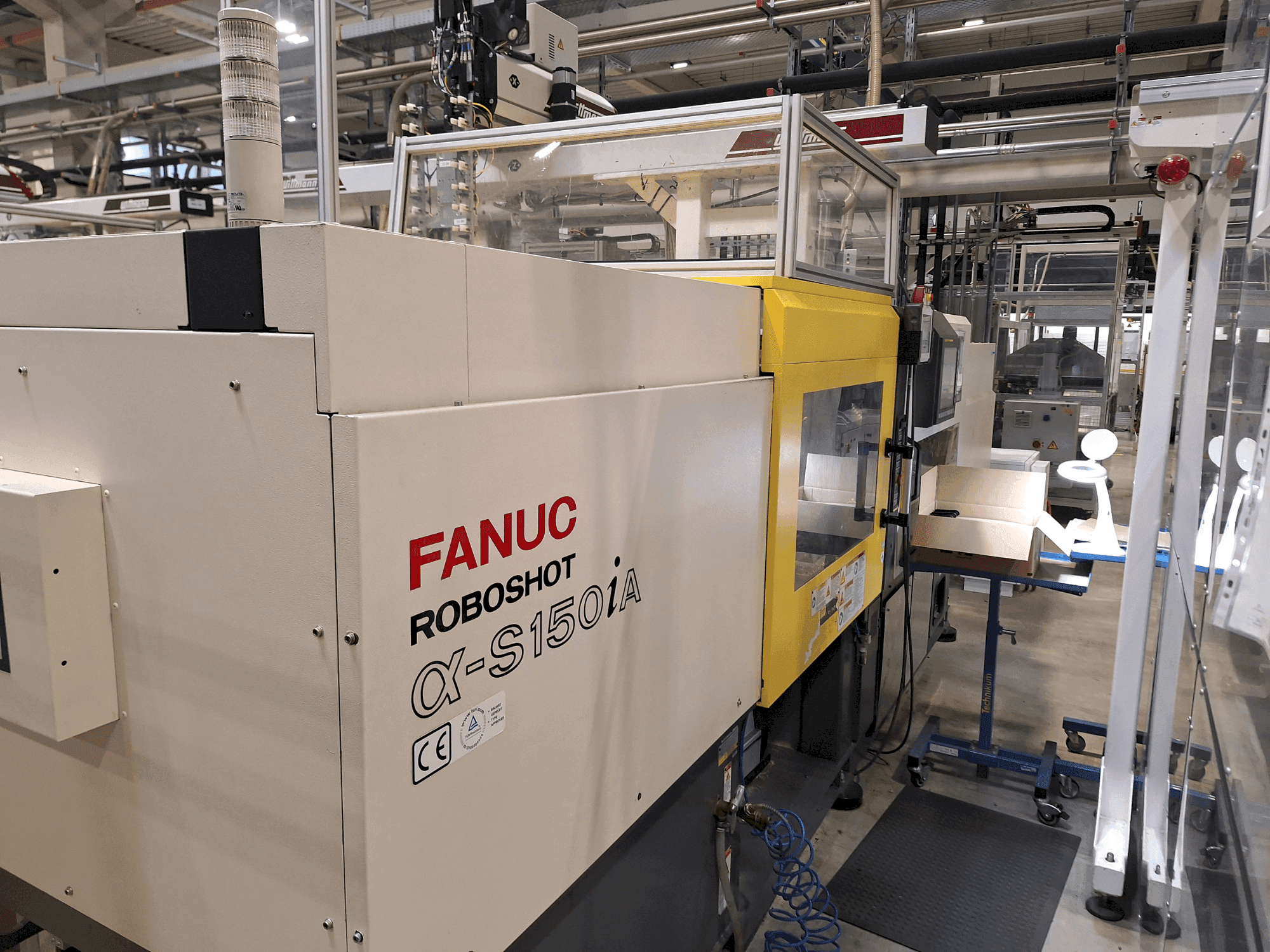 FANUC Roboshot S150iA-maskinen framifrån