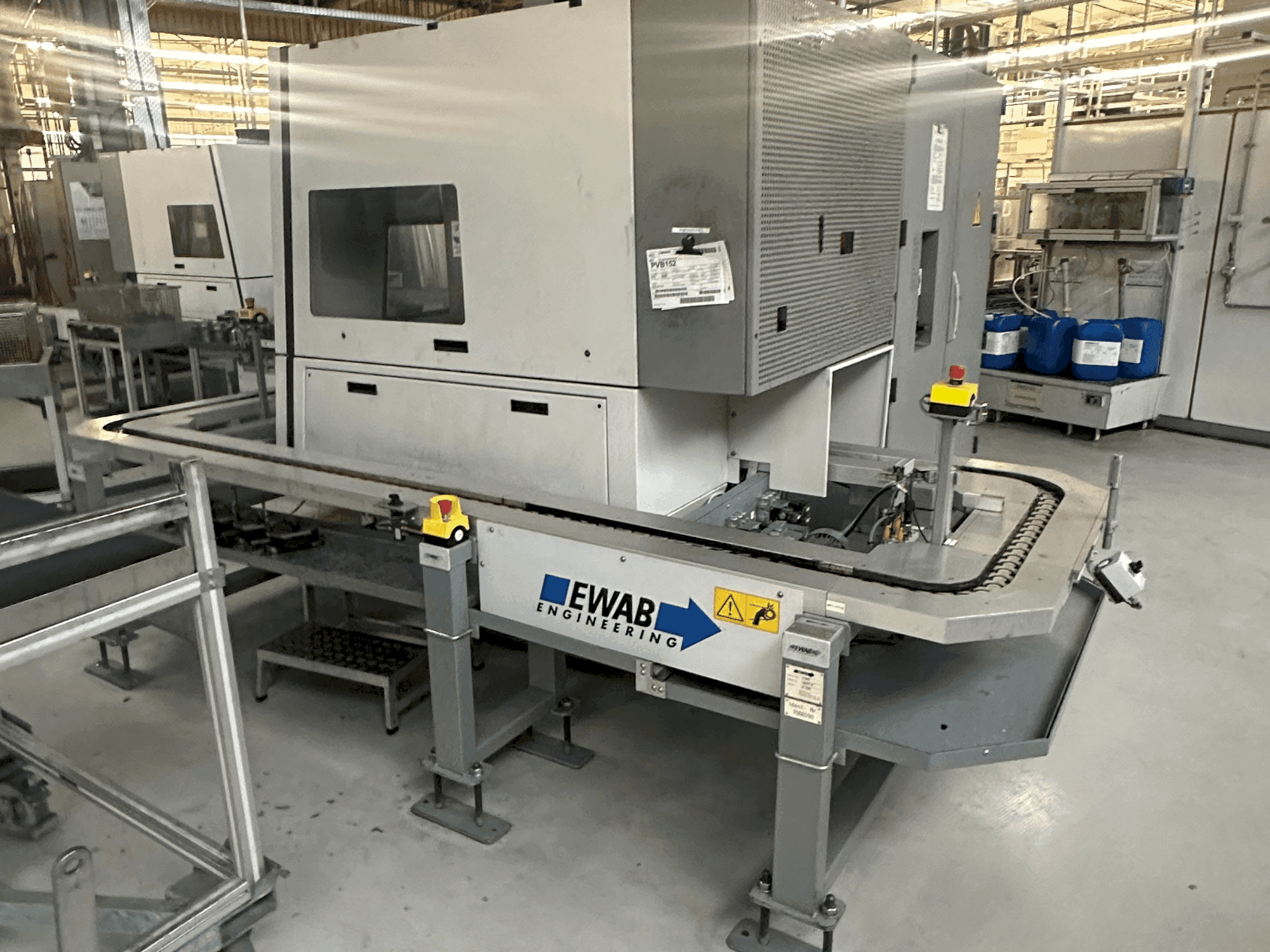 DMG Gildemeister CTV 250-maskinen framifrån