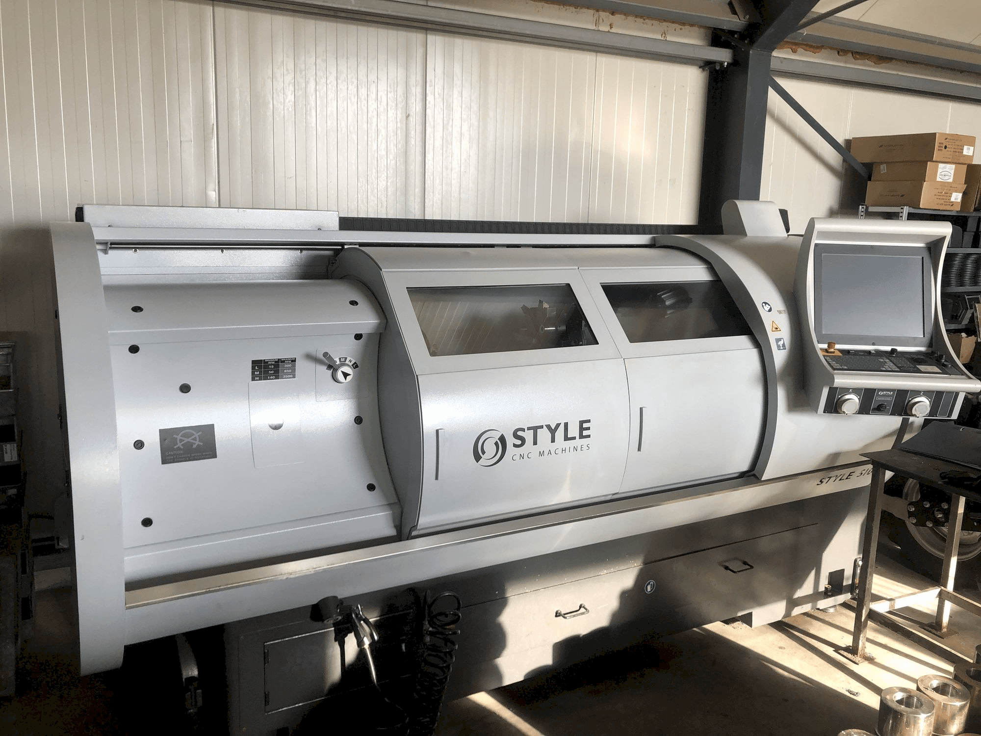 STYLE 510-maskinen framifrån