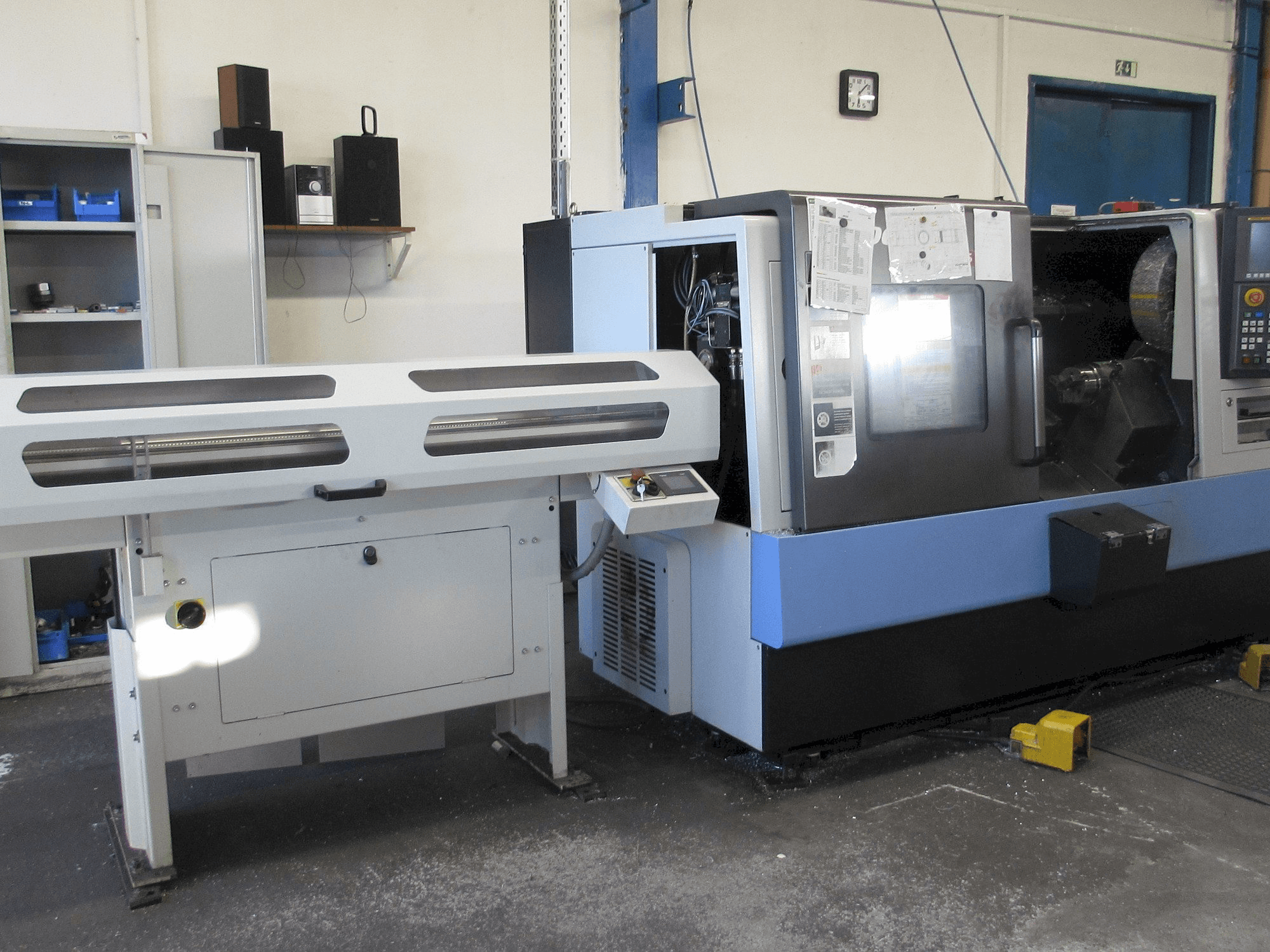 Doosan Lynx 220 LMS-maskinen framifrån