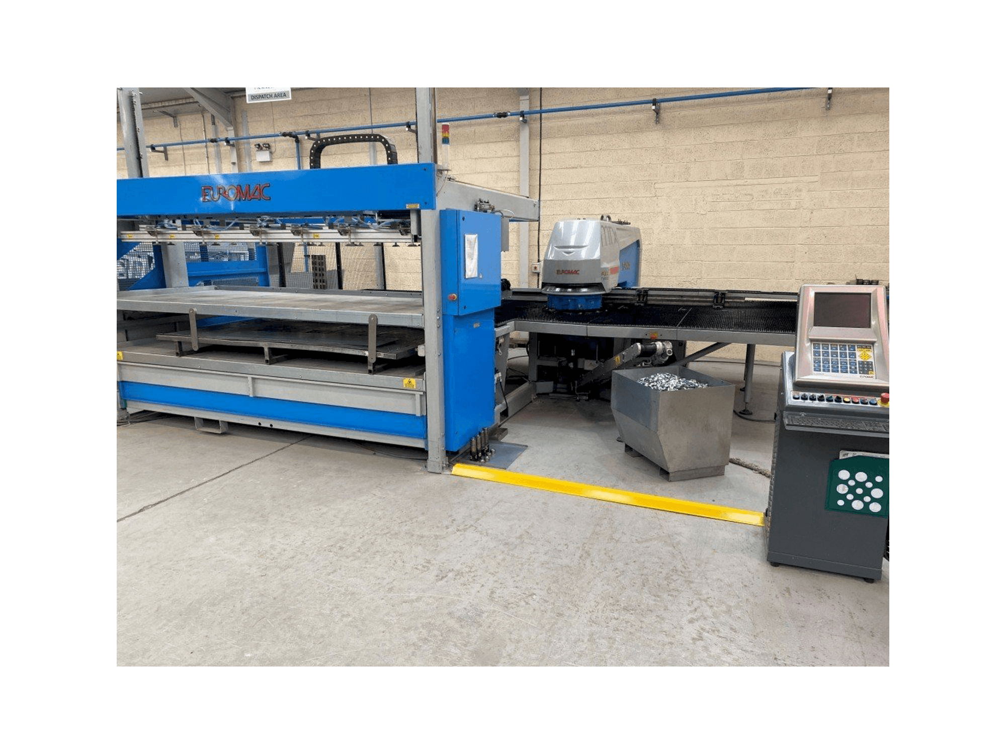 Euromac MTX Flex 12 Hybrid-maskinen framifrån
