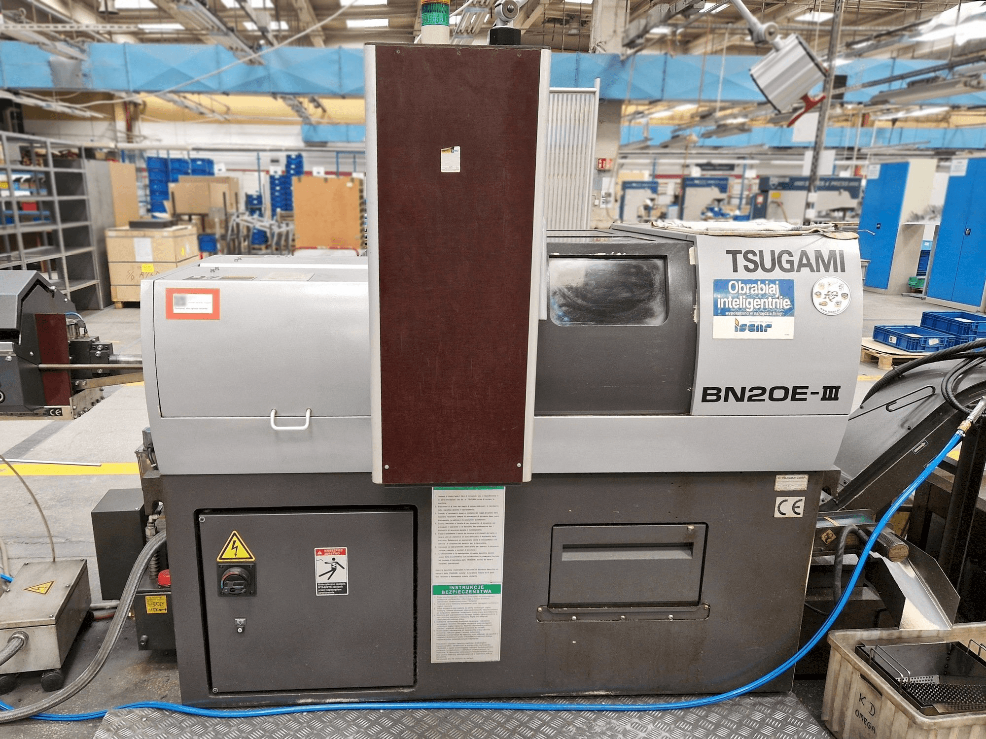 TSUGAMI BN20E-III-maskinen framifrån