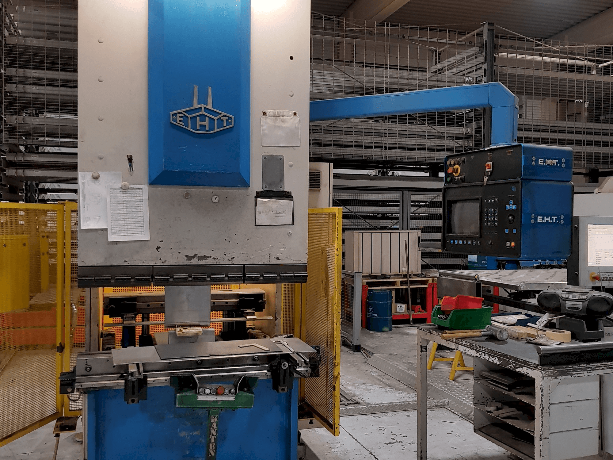 EHT EHP 5.5-12-maskinen framifrån