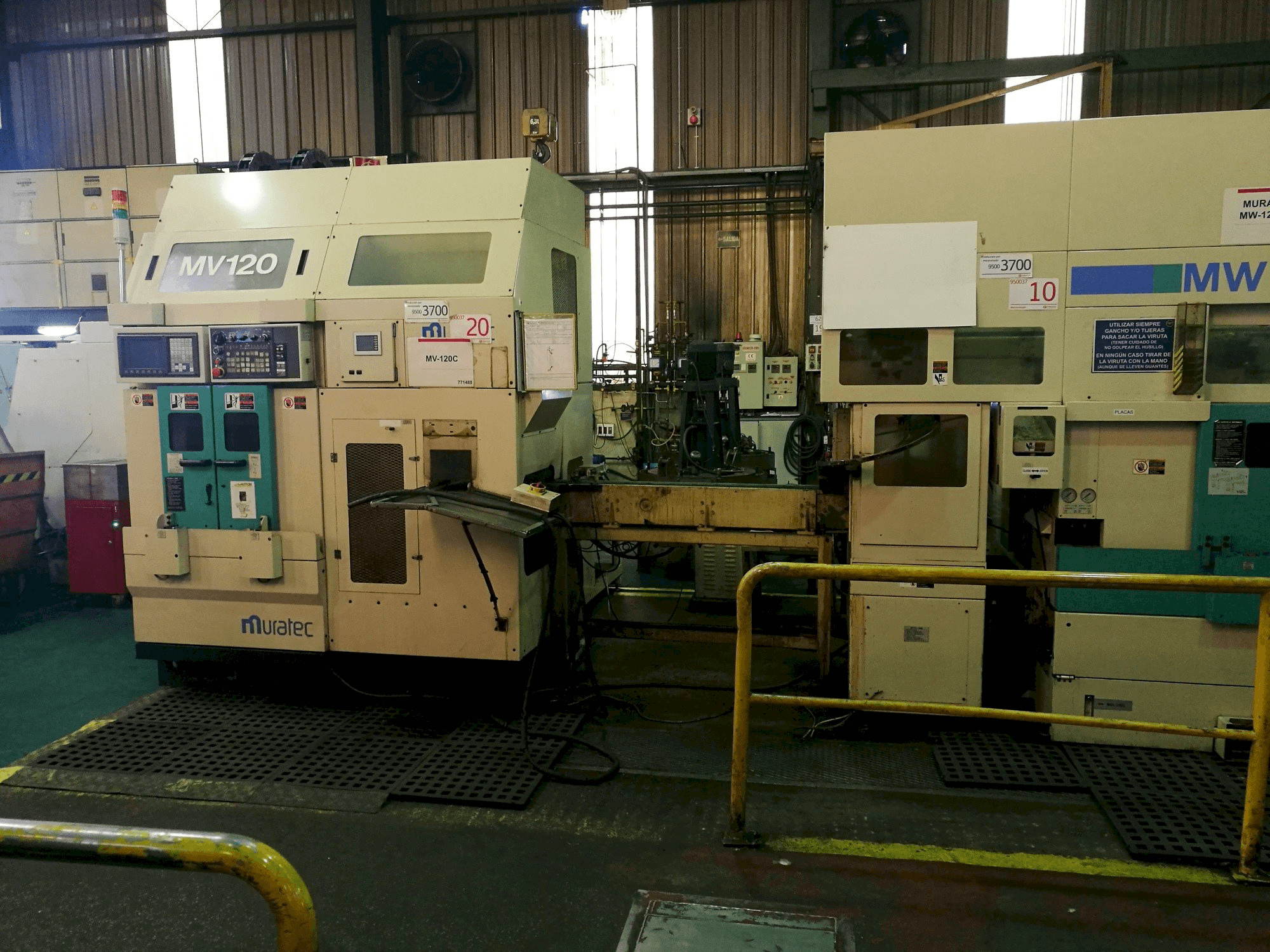 Muratec MV120-maskinen framifrån