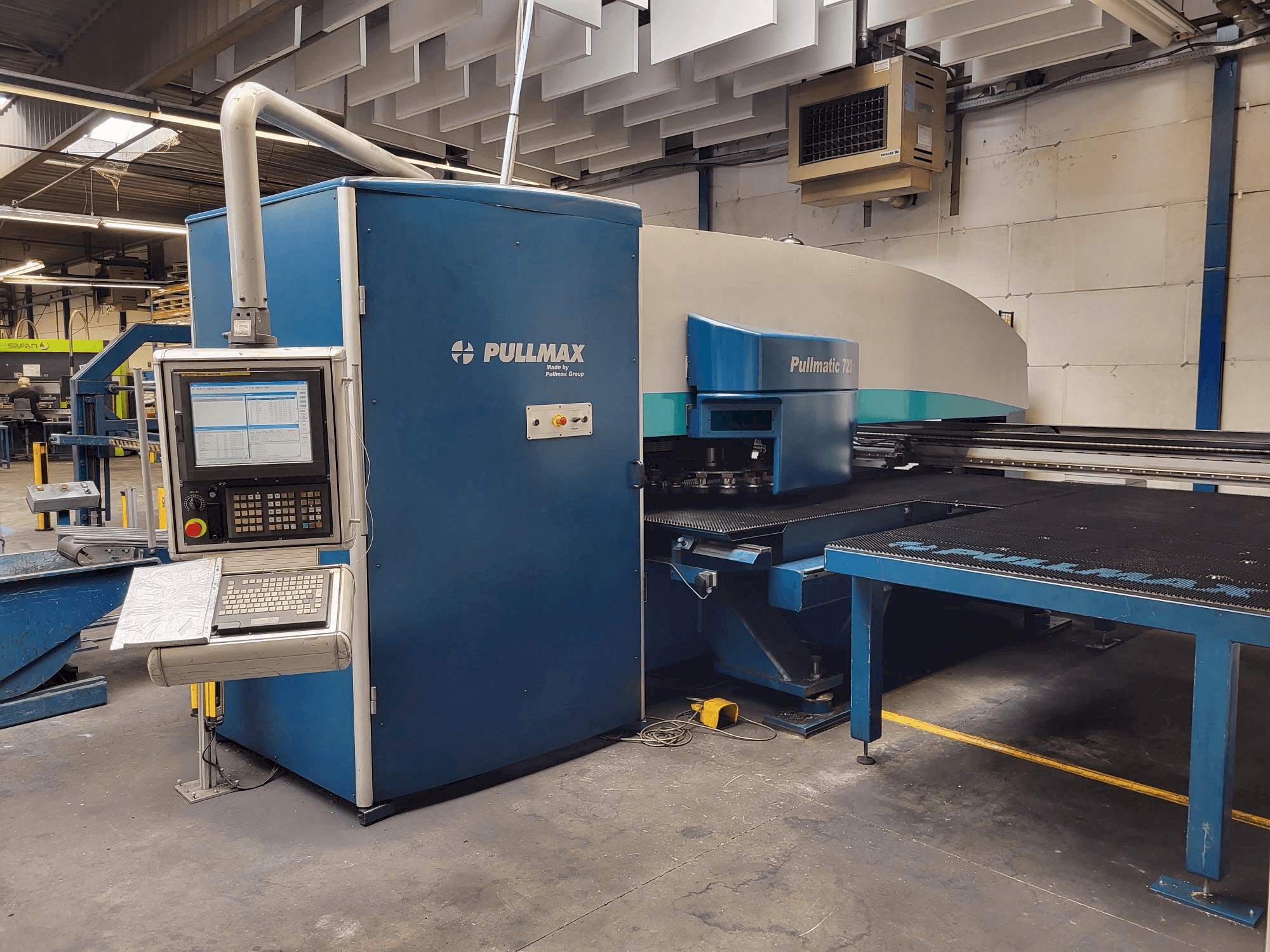 Pullmax 720-maskinen framifrån