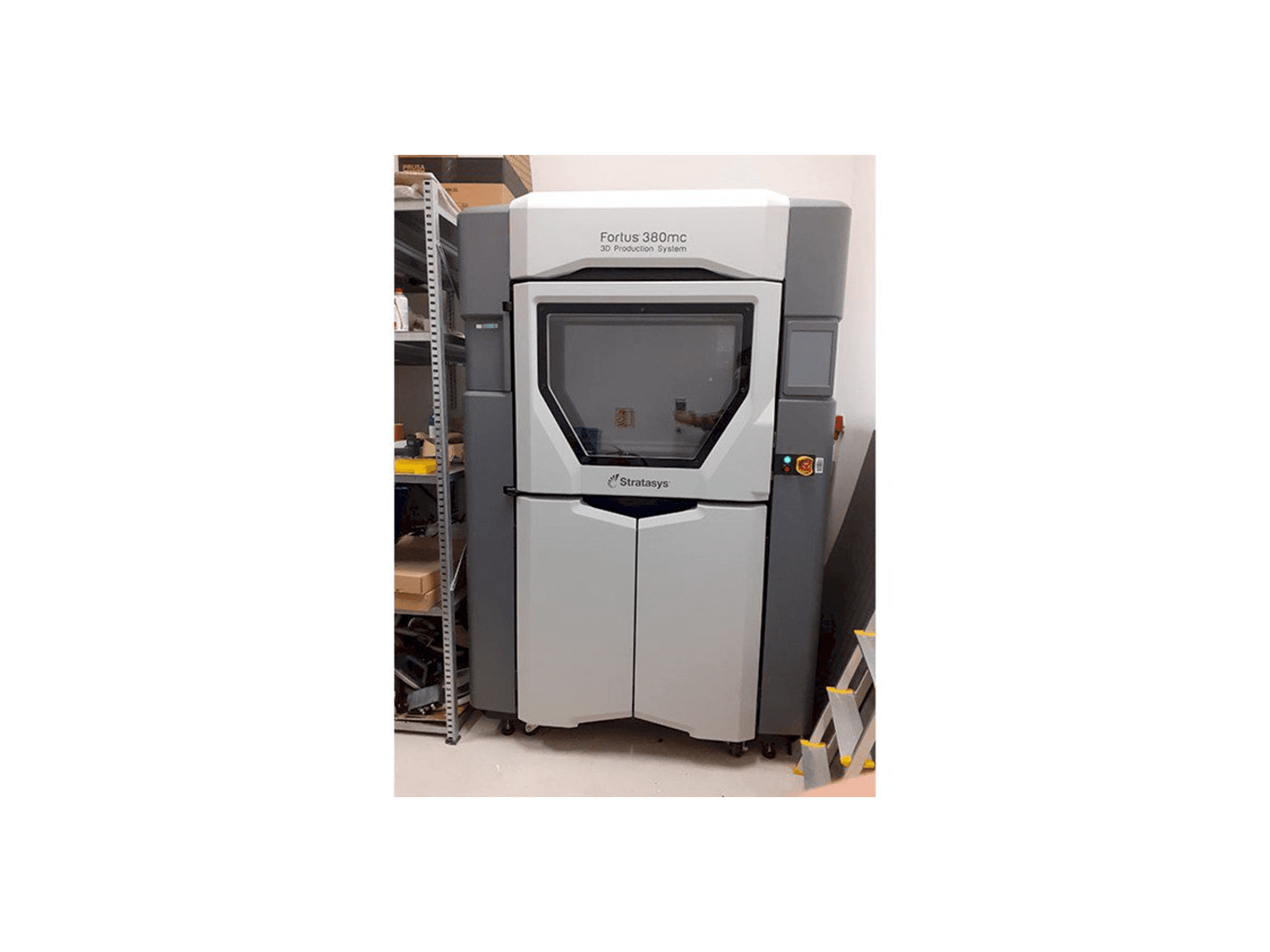 Stratasys Fortus 380MC-maskinen framifrån