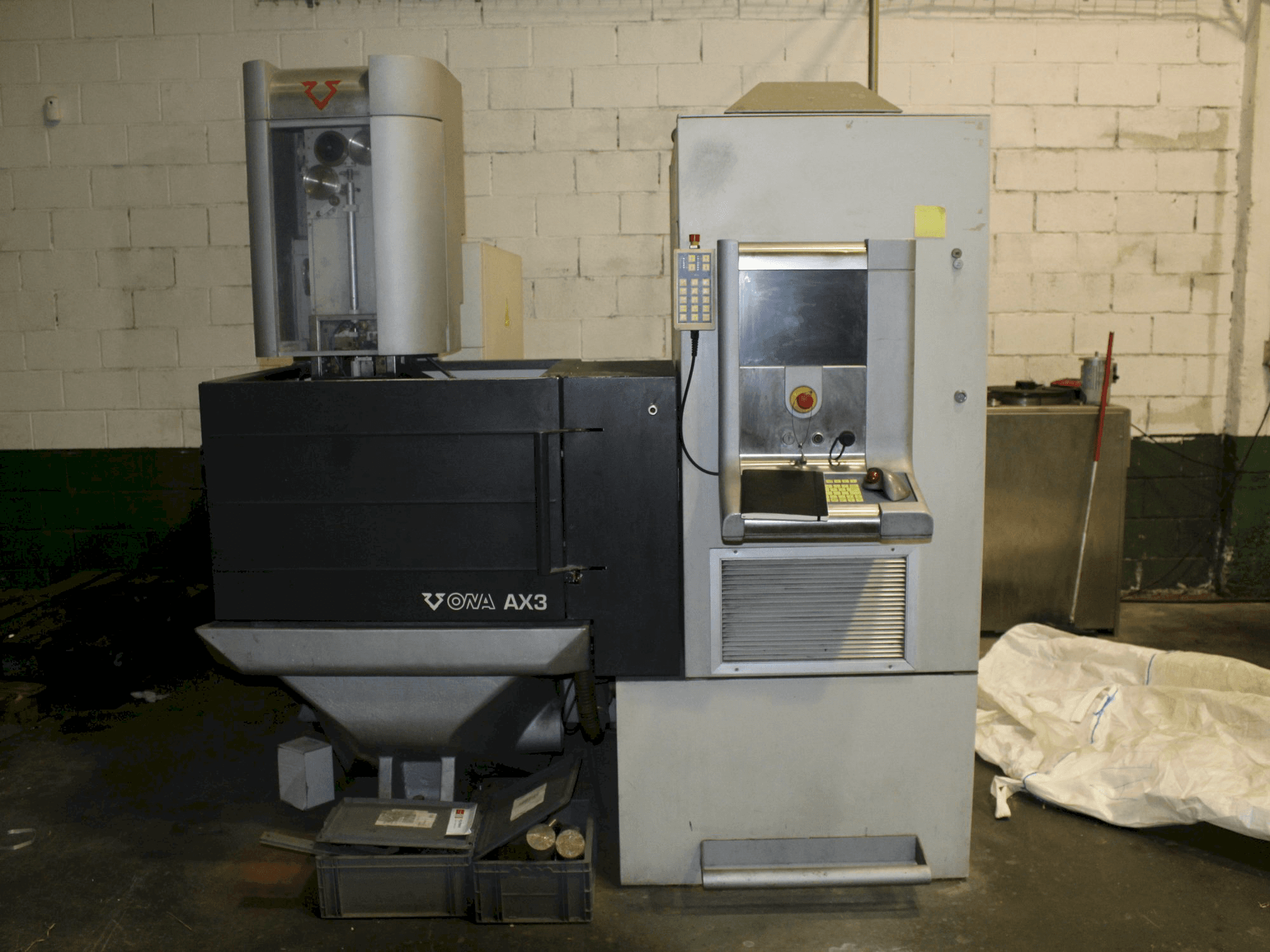 ONA AX3-maskinen framifrån