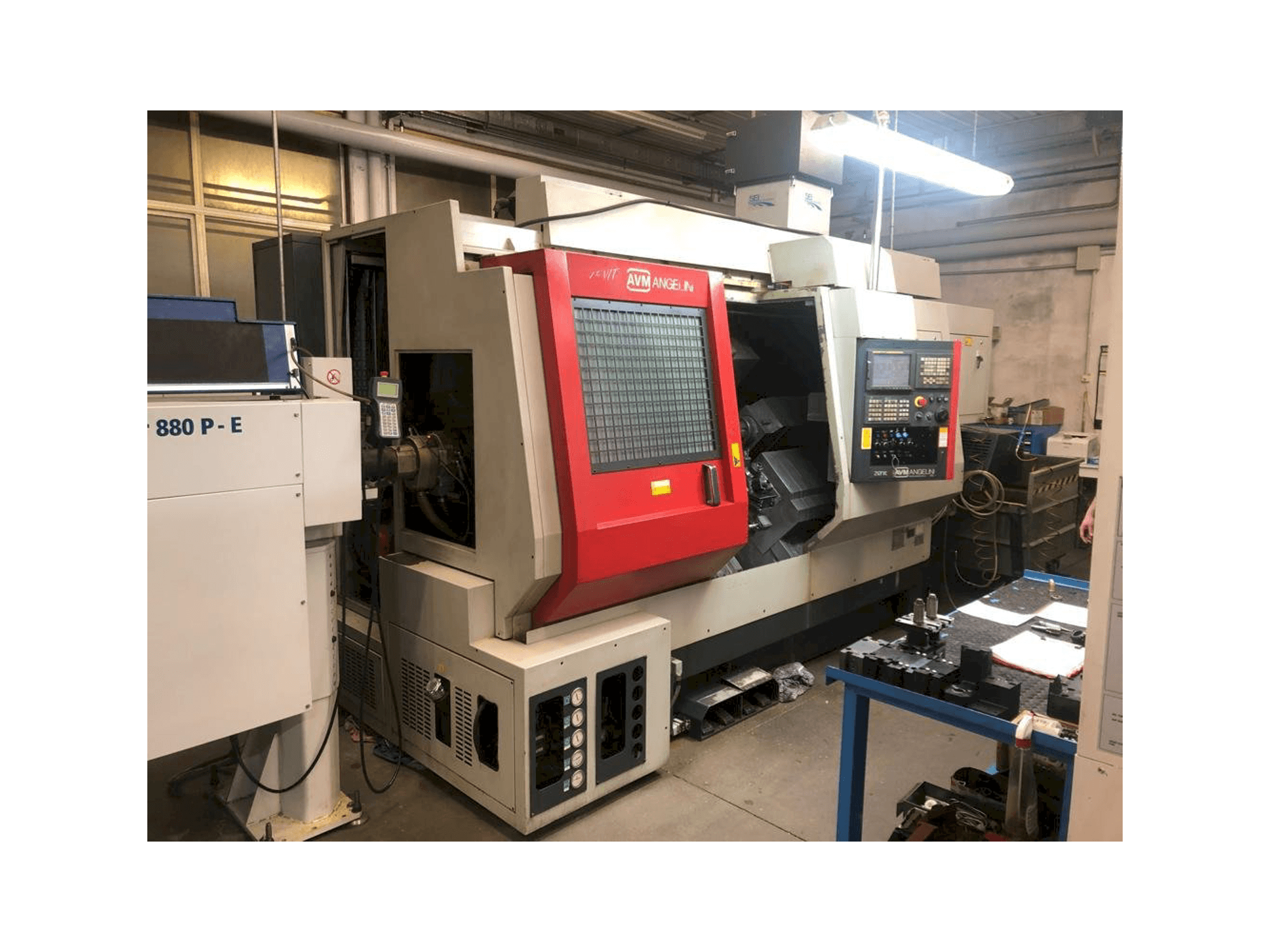 AVM Angelini Zenit-maskinen framifrån