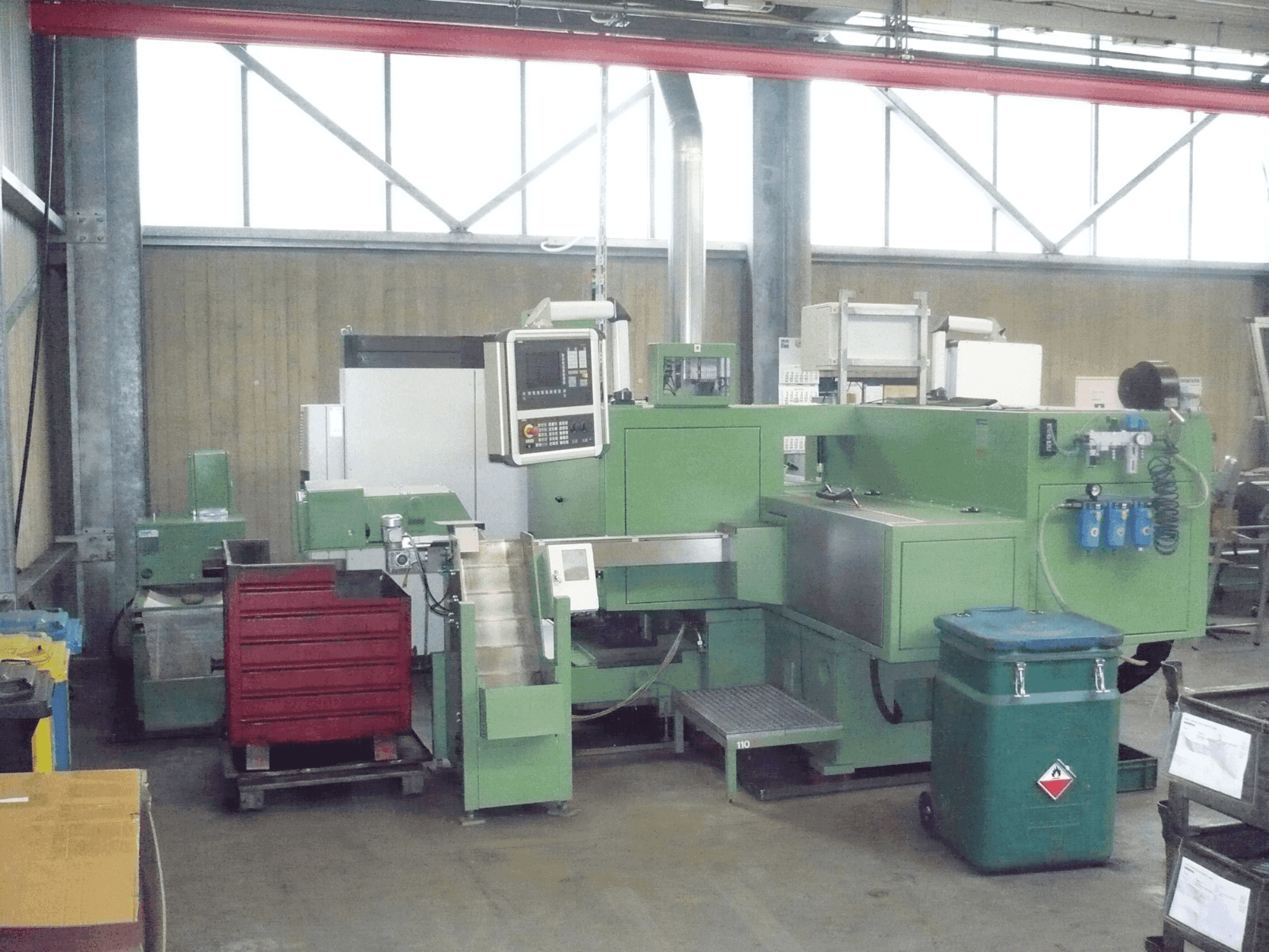 HK-KON L2SDZ-6-maskinen framifrån