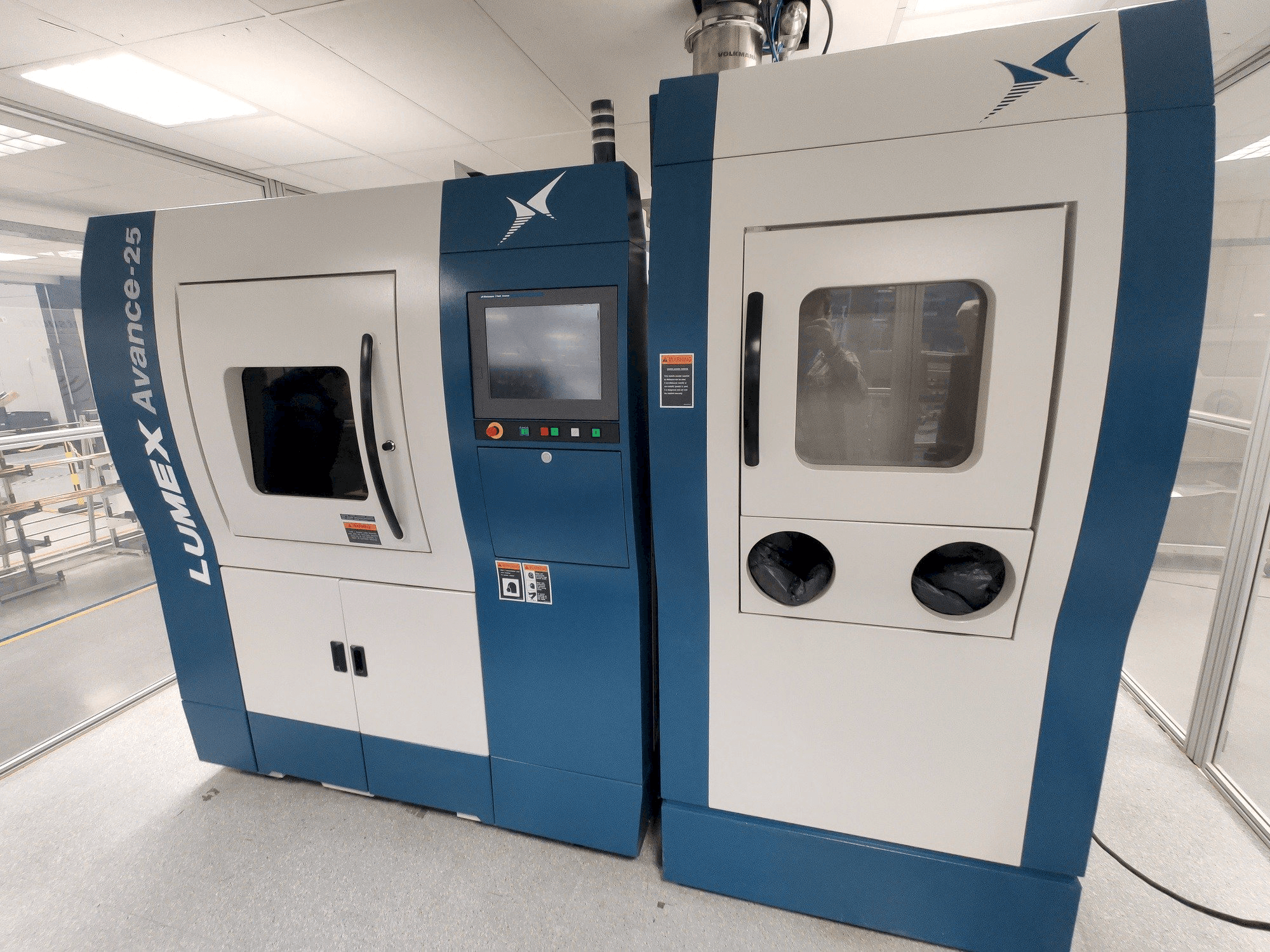 Matsuura Lumex Avance-25-maskinen framifrån