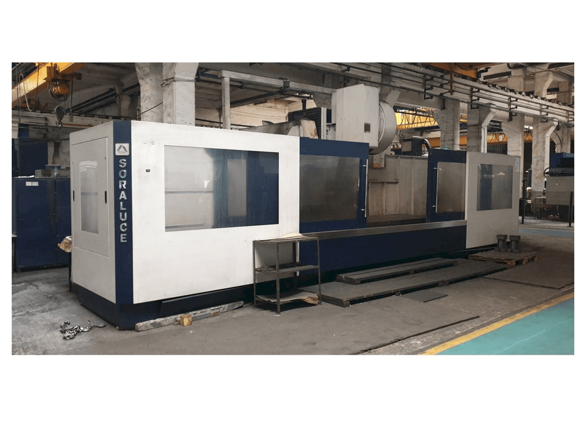 Soraluce TA 35-maskinen framifrån