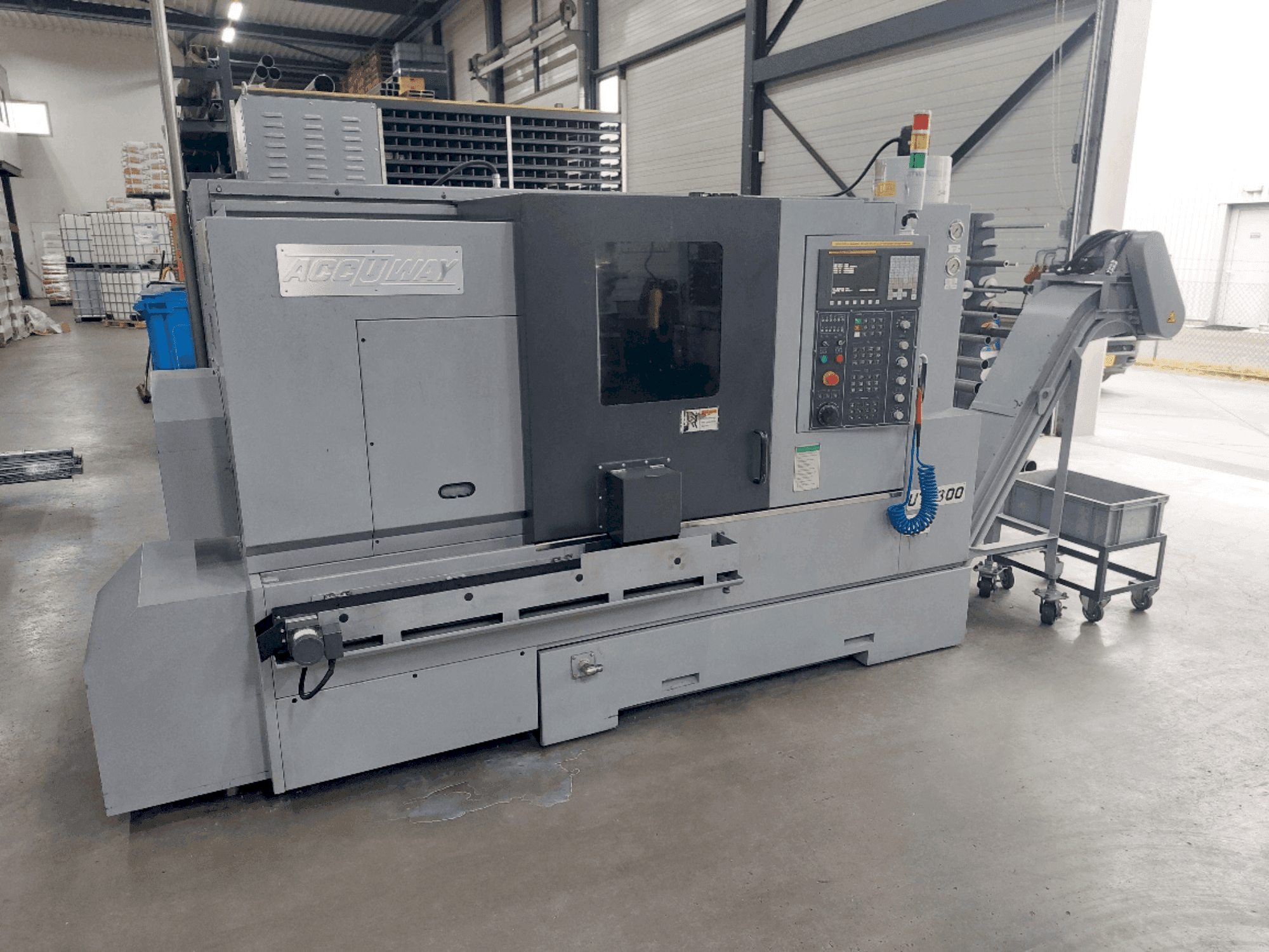 ACCUWAY UT-300-maskinen framifrån