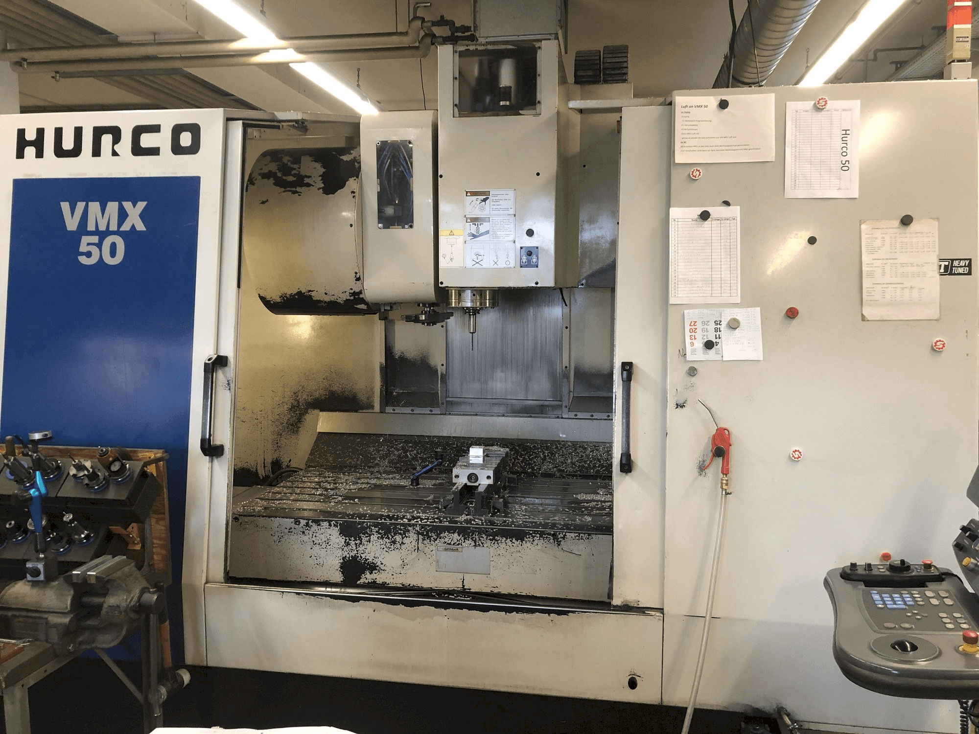 Hurco VMX 50-maskinen framifrån