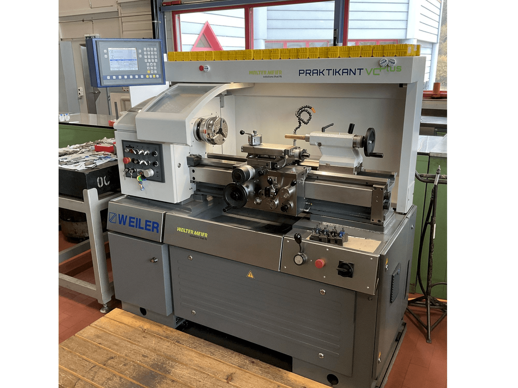 Weiler Praktikant VCplus-maskinen framifrån