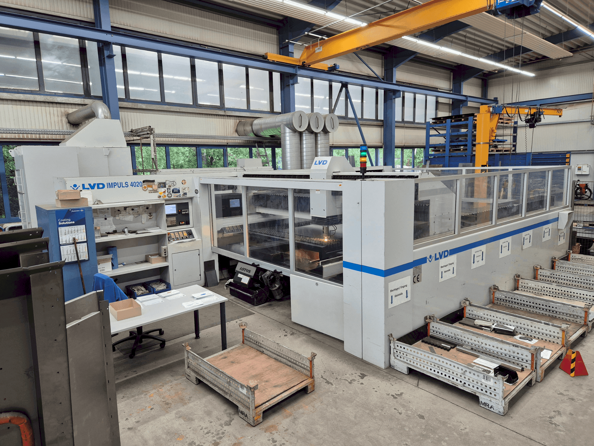 LVD Impuls 4020-maskinen framifrån