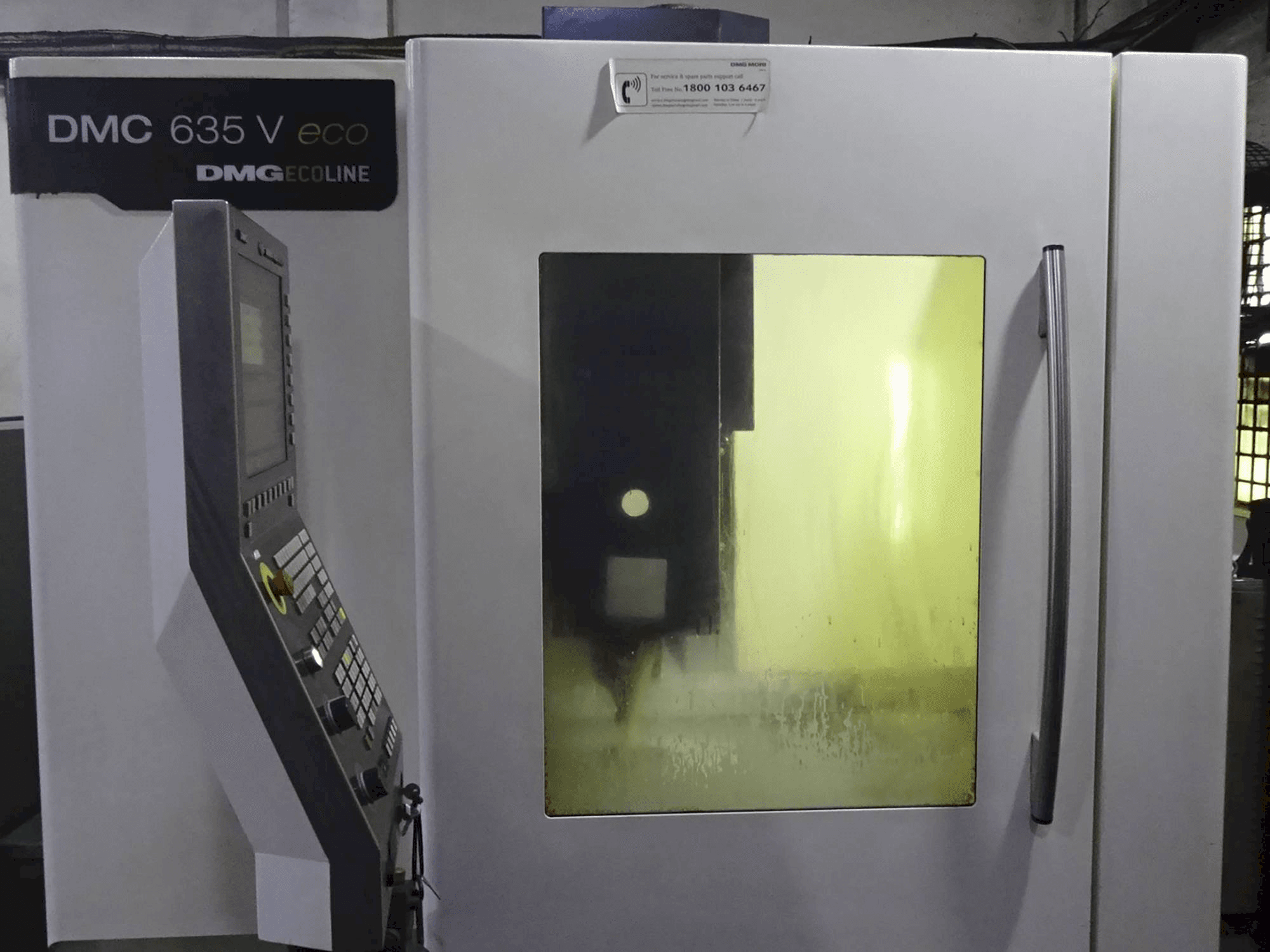 DMG-maskinen framifrånDMC 635 V ECO