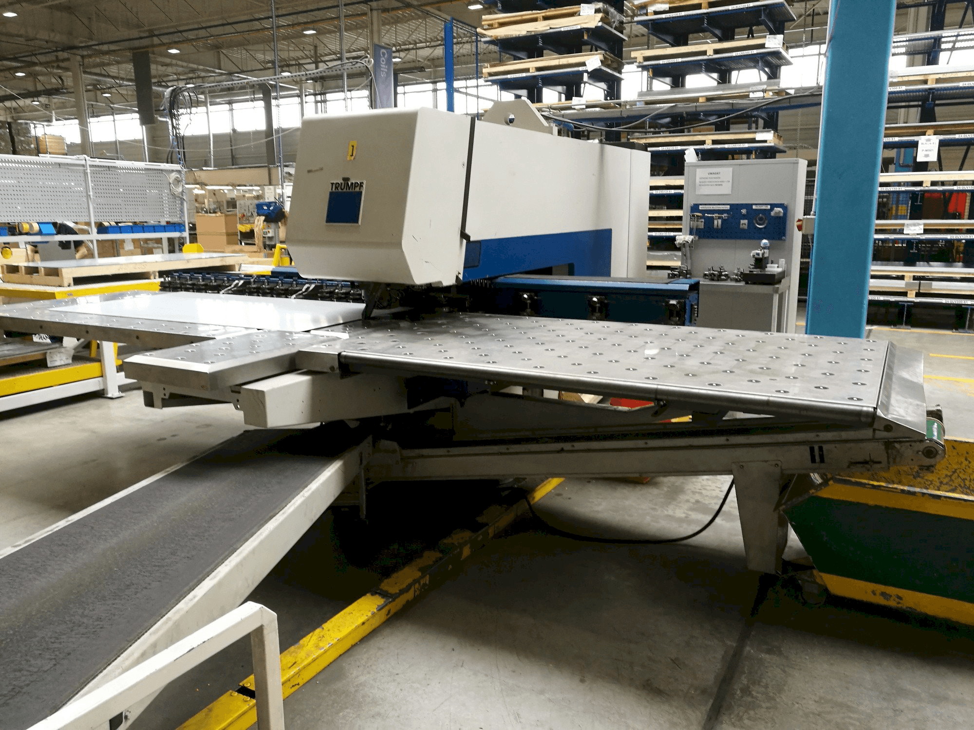 Trumpf Trumatic 500-maskinen framifrån