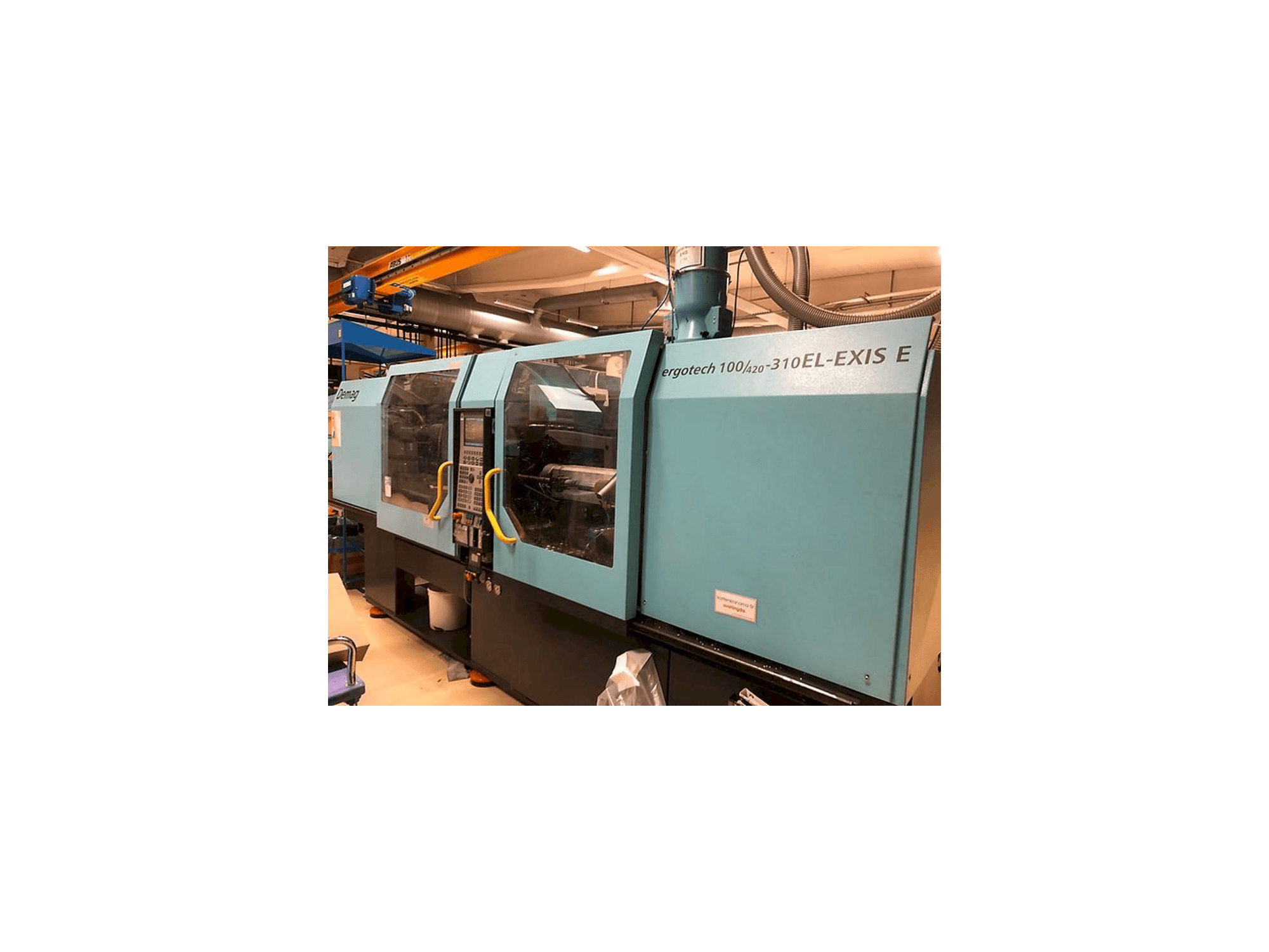 DEMAG Ergotech 100/420 - 310 EL-EXIS E-maskinen framifrån
