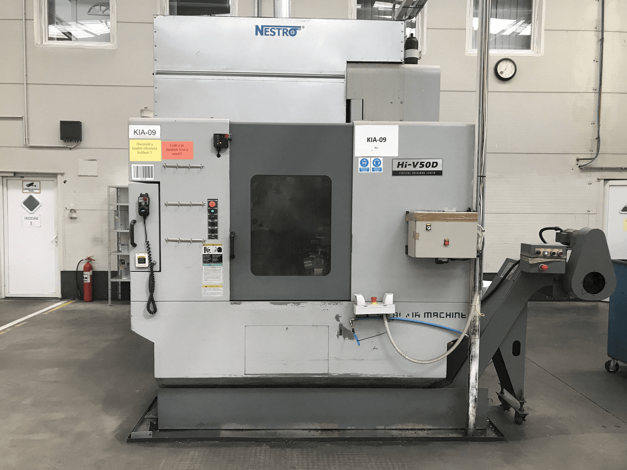 Hyundai Kia Hi V50D-maskinen framifrån