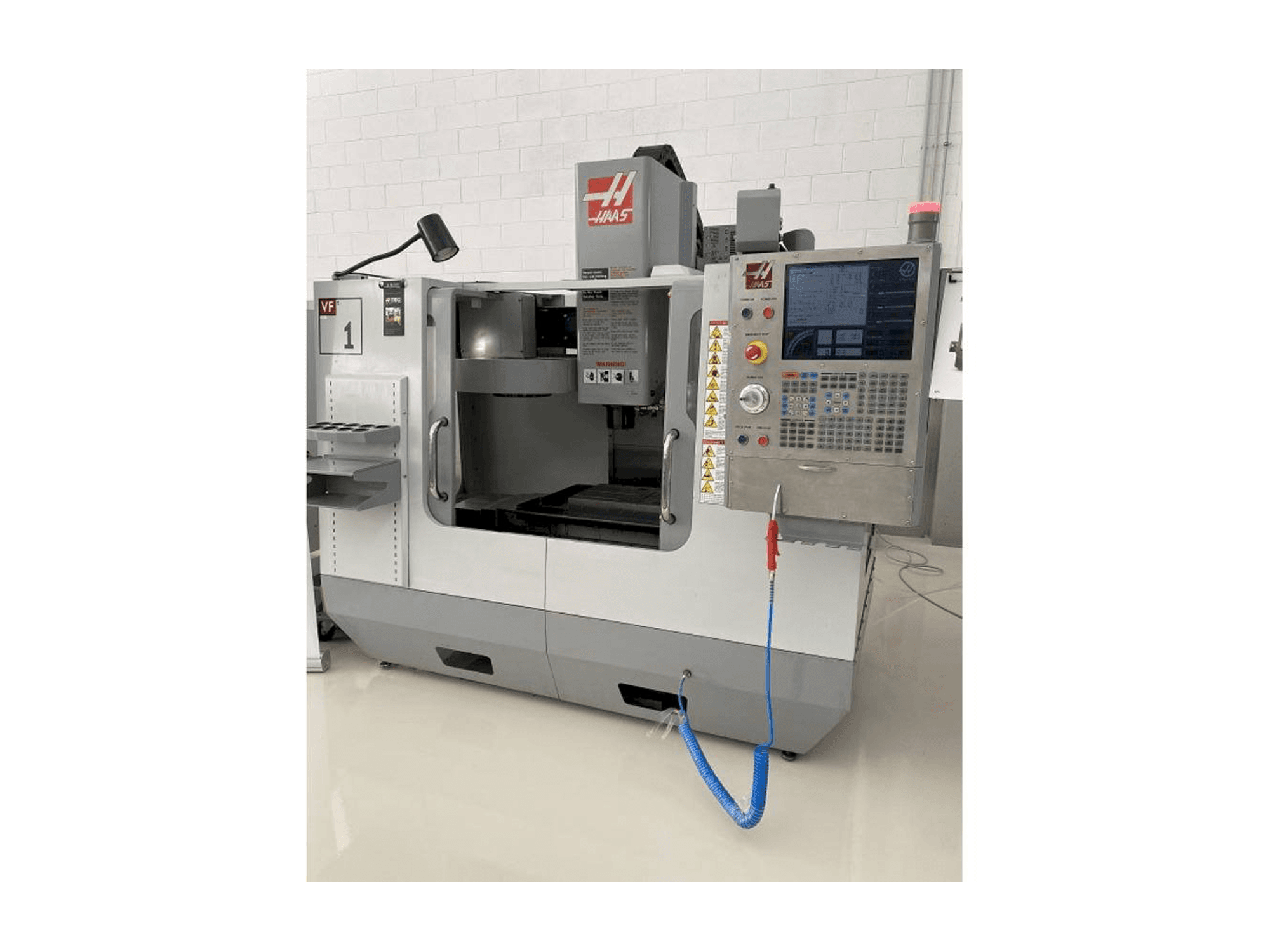 HAAS VF-1-maskinen framifrån