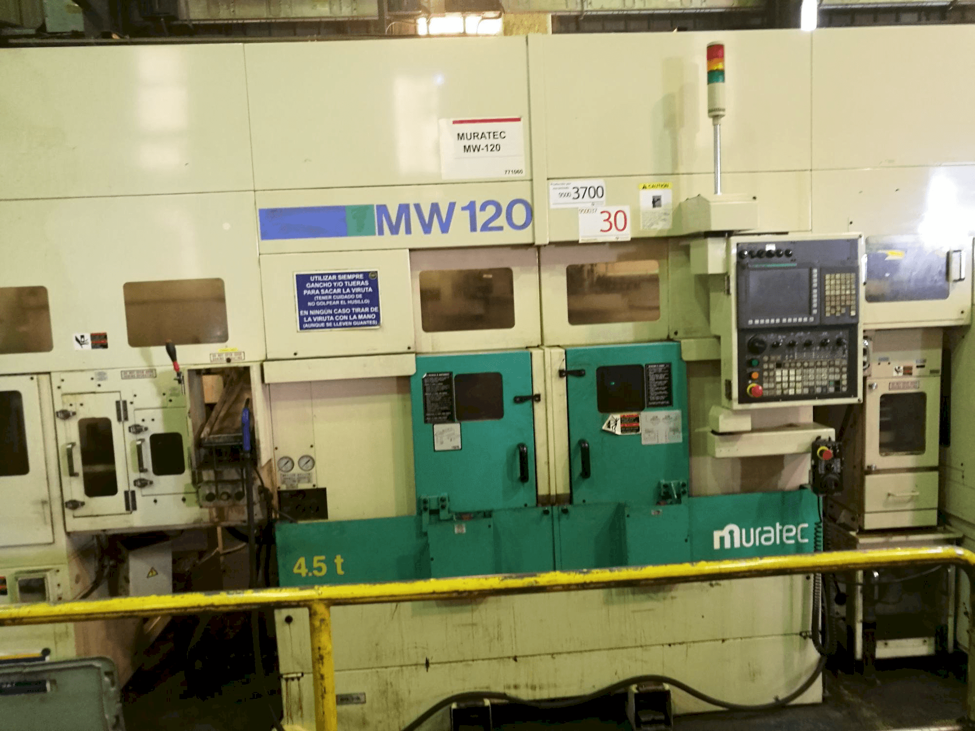 Muratec MW120-maskinen framifrån