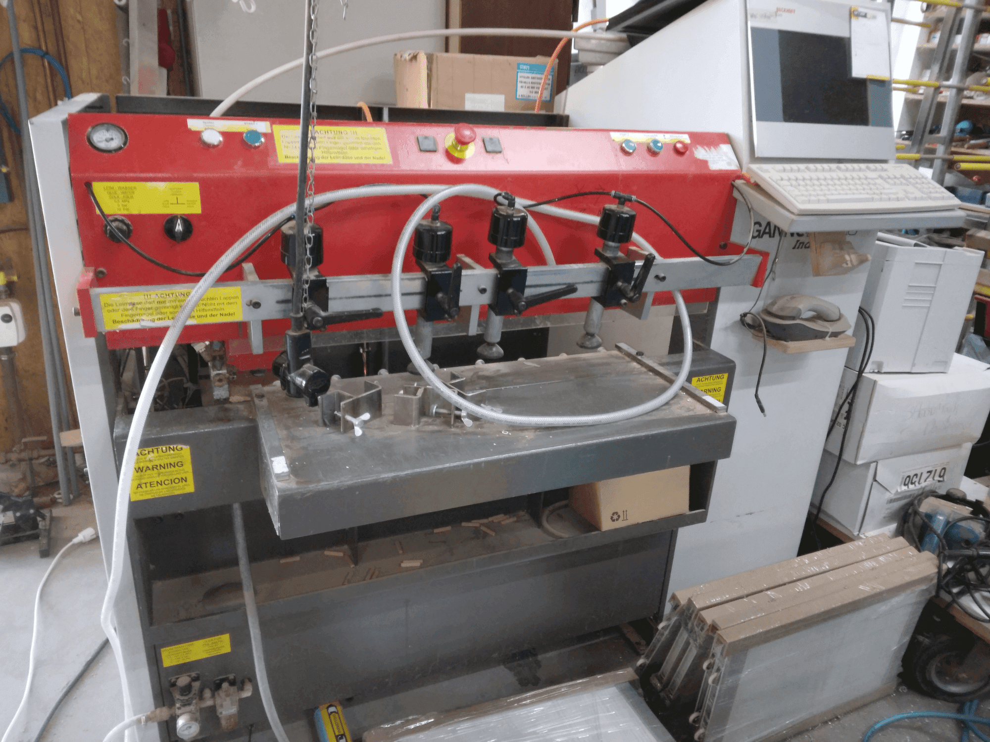 GANNOMAT Index Logic T70-maskinen framifrån