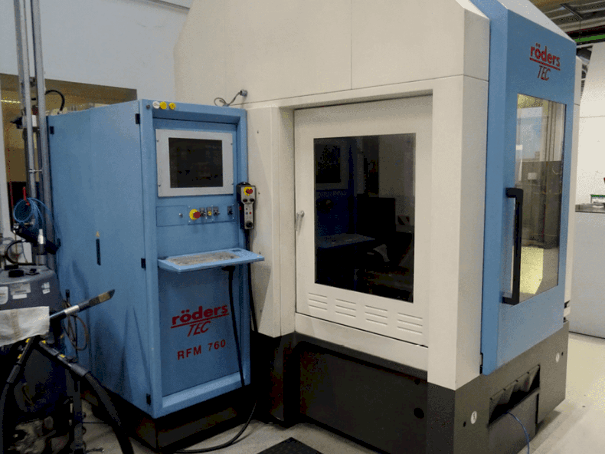 Roders RFM 760-maskinen framifrån