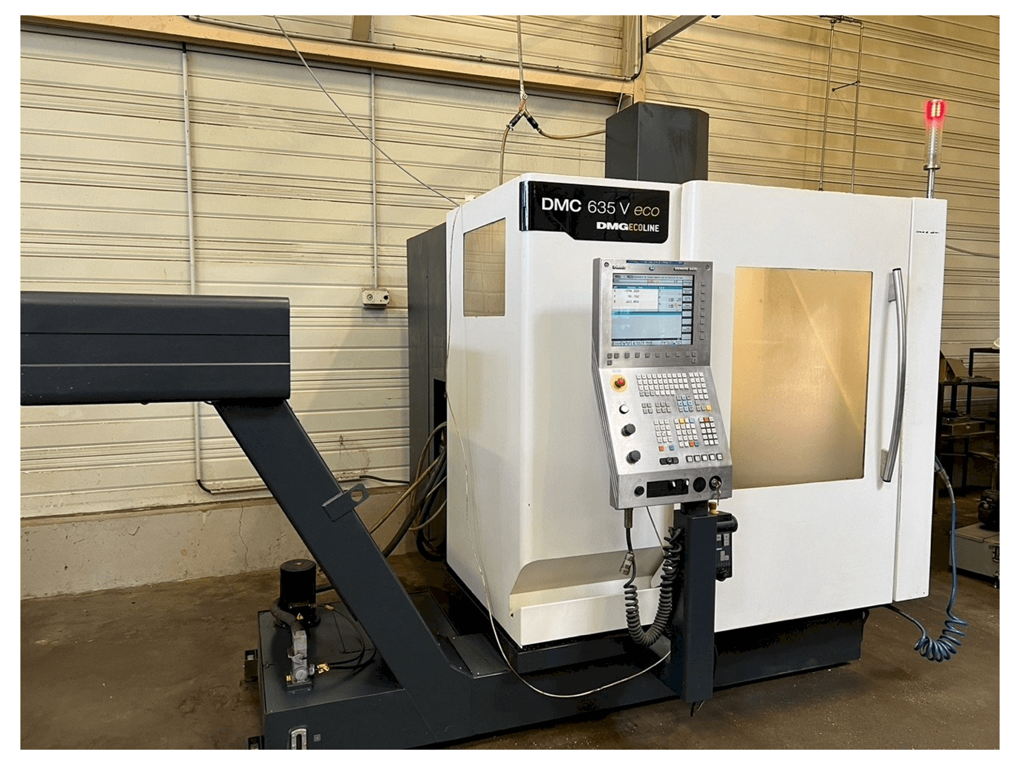 DMG DMC 635V ECOLINE-maskinen framifrån