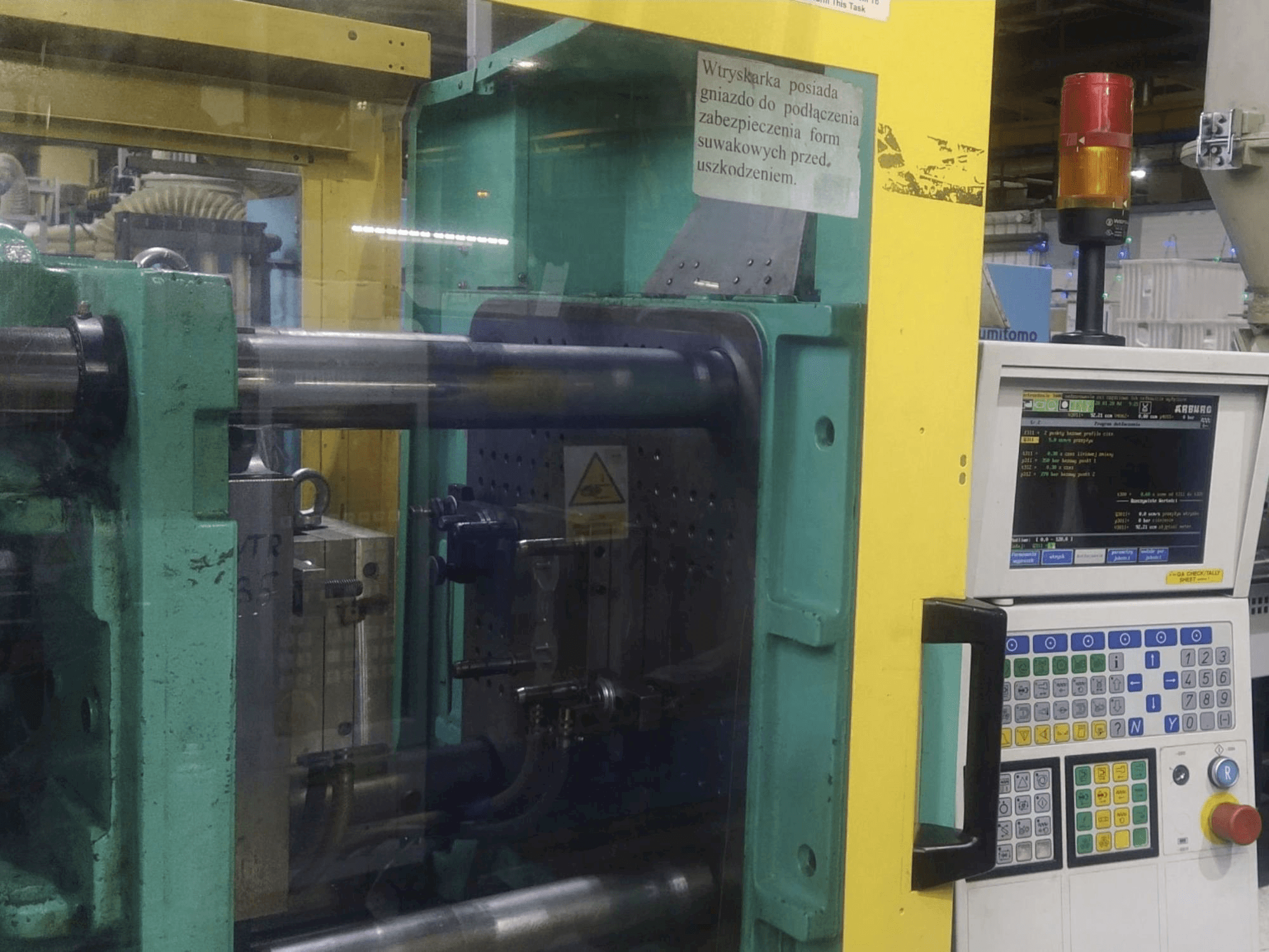 Arburg 420S ALLROUNDER 1000-350-maskinen framifrån