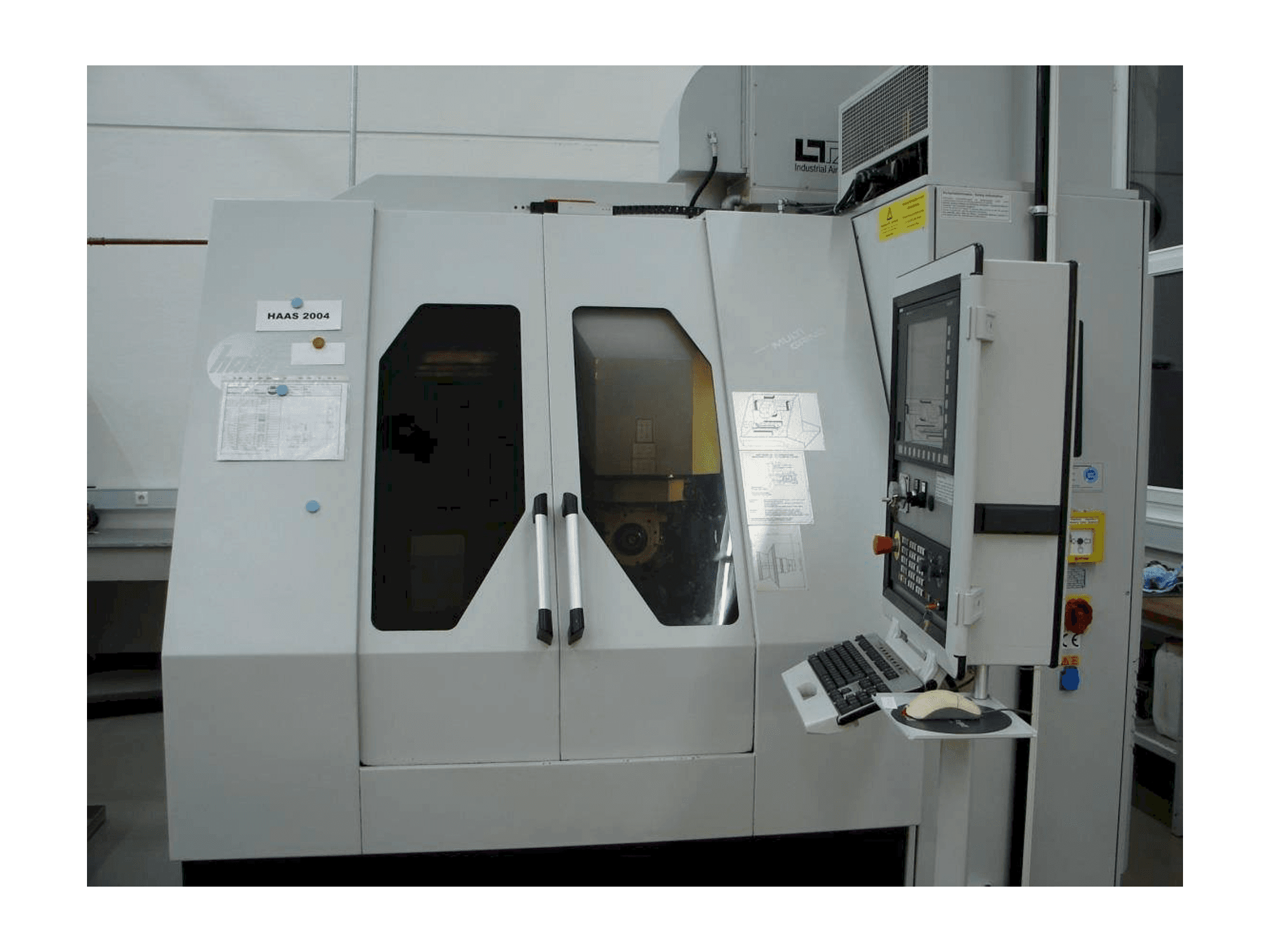 HAAS Multigrind AF-maskinen framifrån