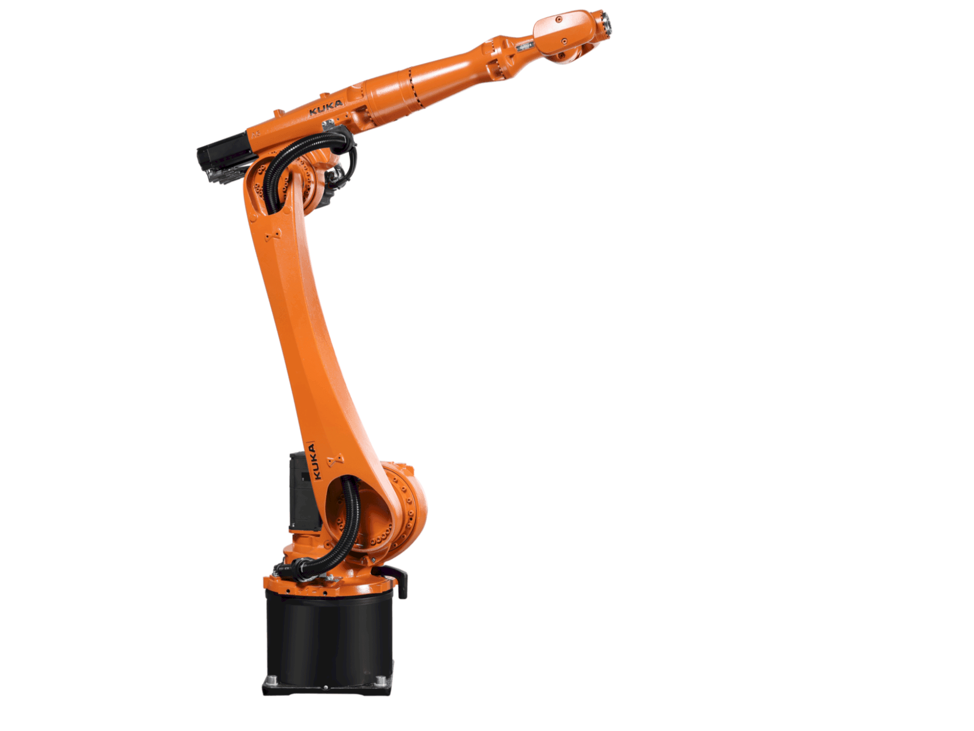 KUKA KP2 HV 2600 HW-maskinen framifrån