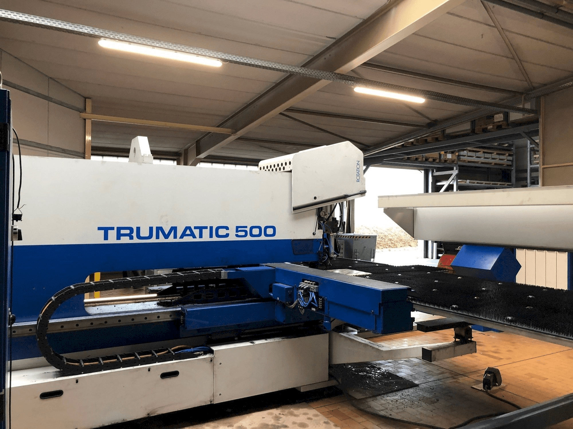 Trumpf Trumatic 500-maskinen framifrån