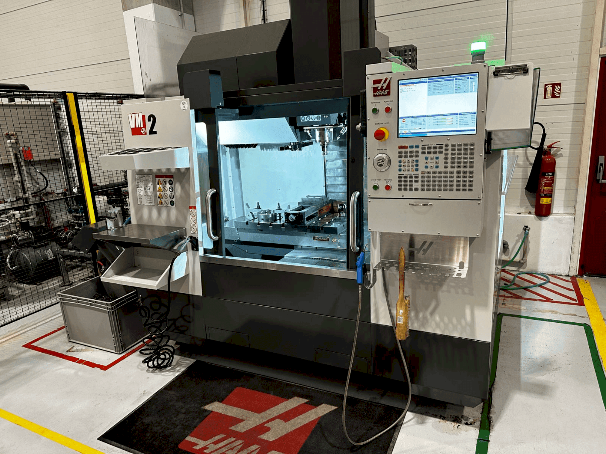 HAAS VM-2-maskinen framifrån